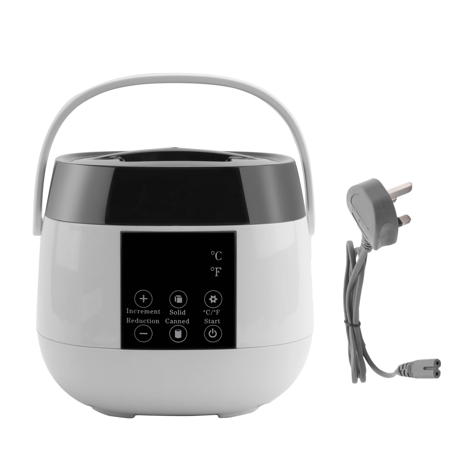 Candle Making Wax Melting Pot White ABS for Adults Beginner, Soy Wax UK3529