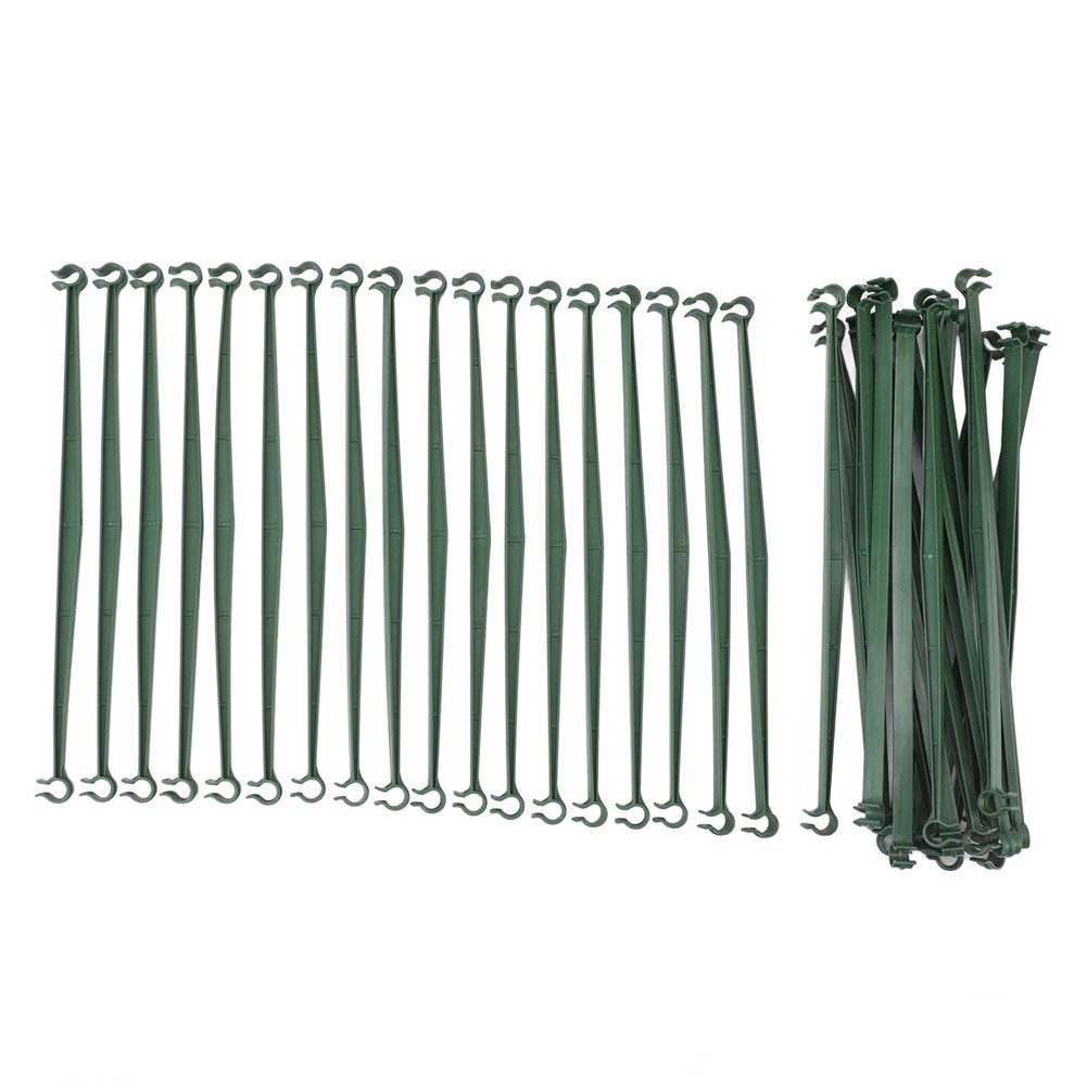 2X(36PCS Stake Arms for Tomato Cage 11.8 Inch Plastic Expandable Plant5067