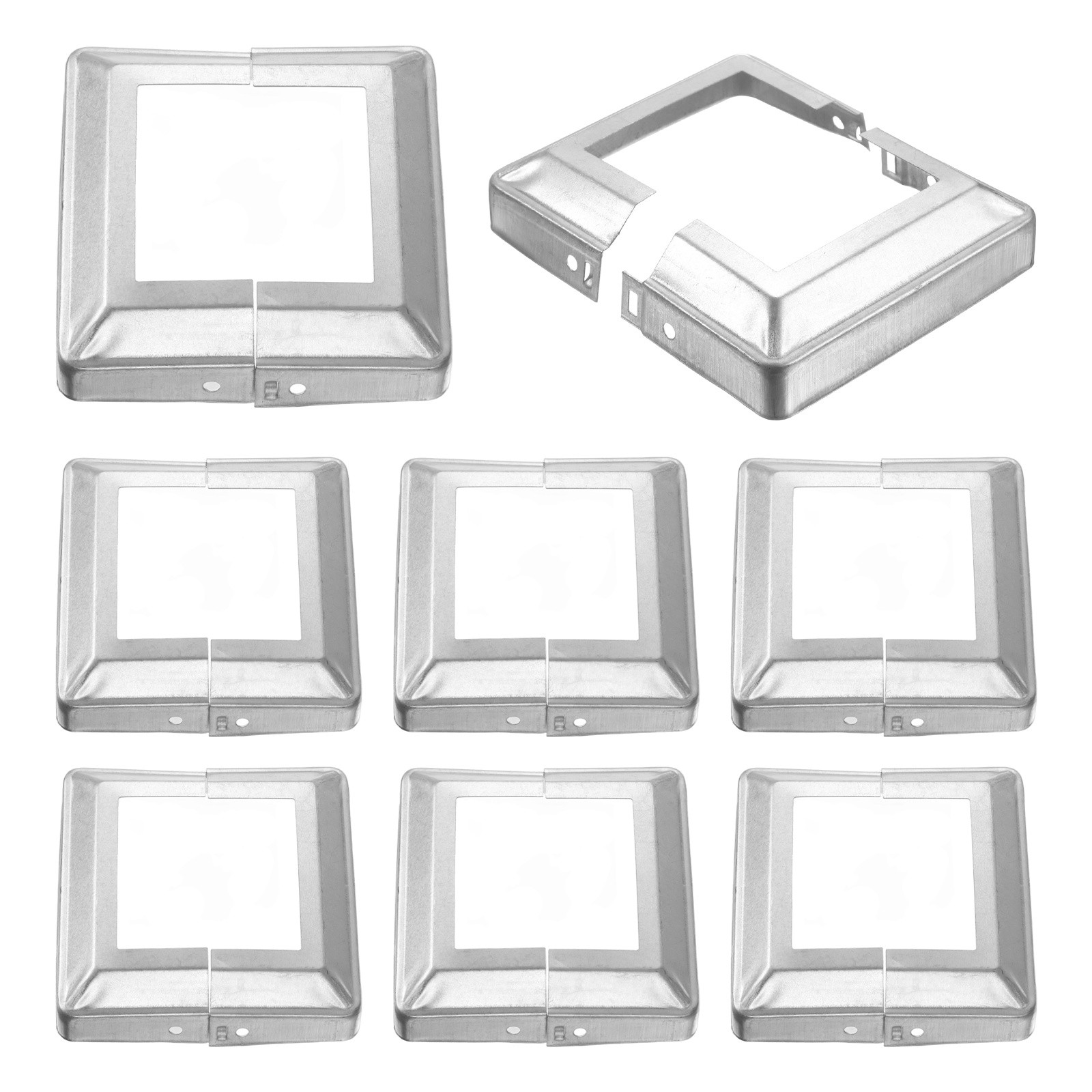 8Pcs Post Base Cover, 4.75x4.75 Split Style Post Skirt Column Wrap(2.75x2.75)