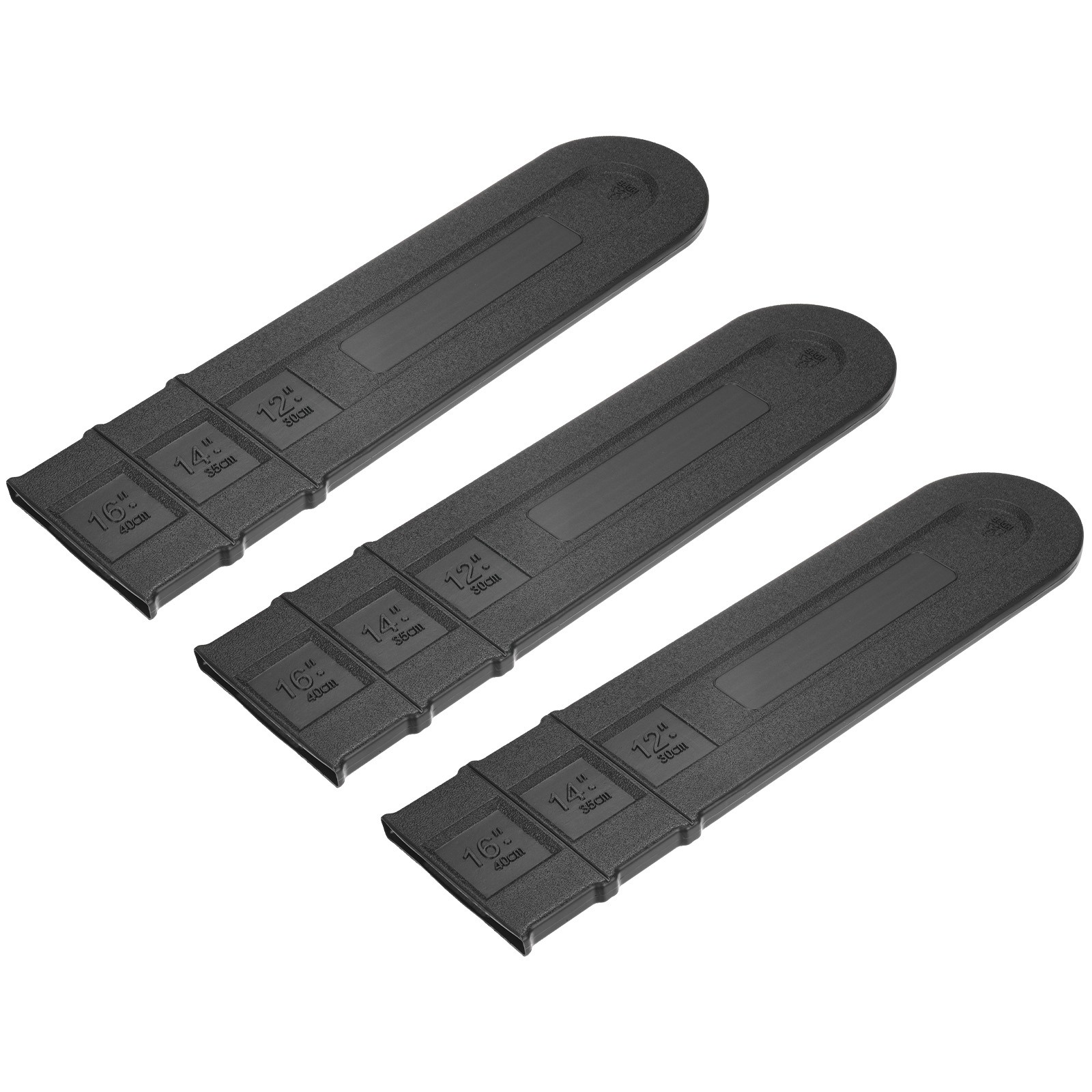 3pcs Chainsaw Chain Cover 16" Plastic Scabbard Cover for Garden Chainsaw