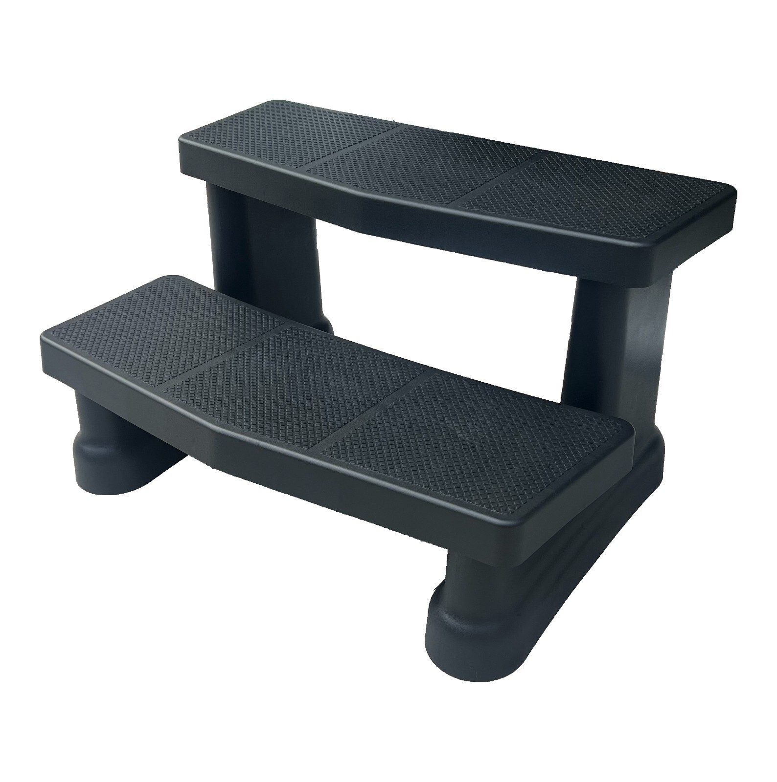 Happy Hot Tub Steps Black High Quality Durable Hot Tub Spa Steps Caravan Camper