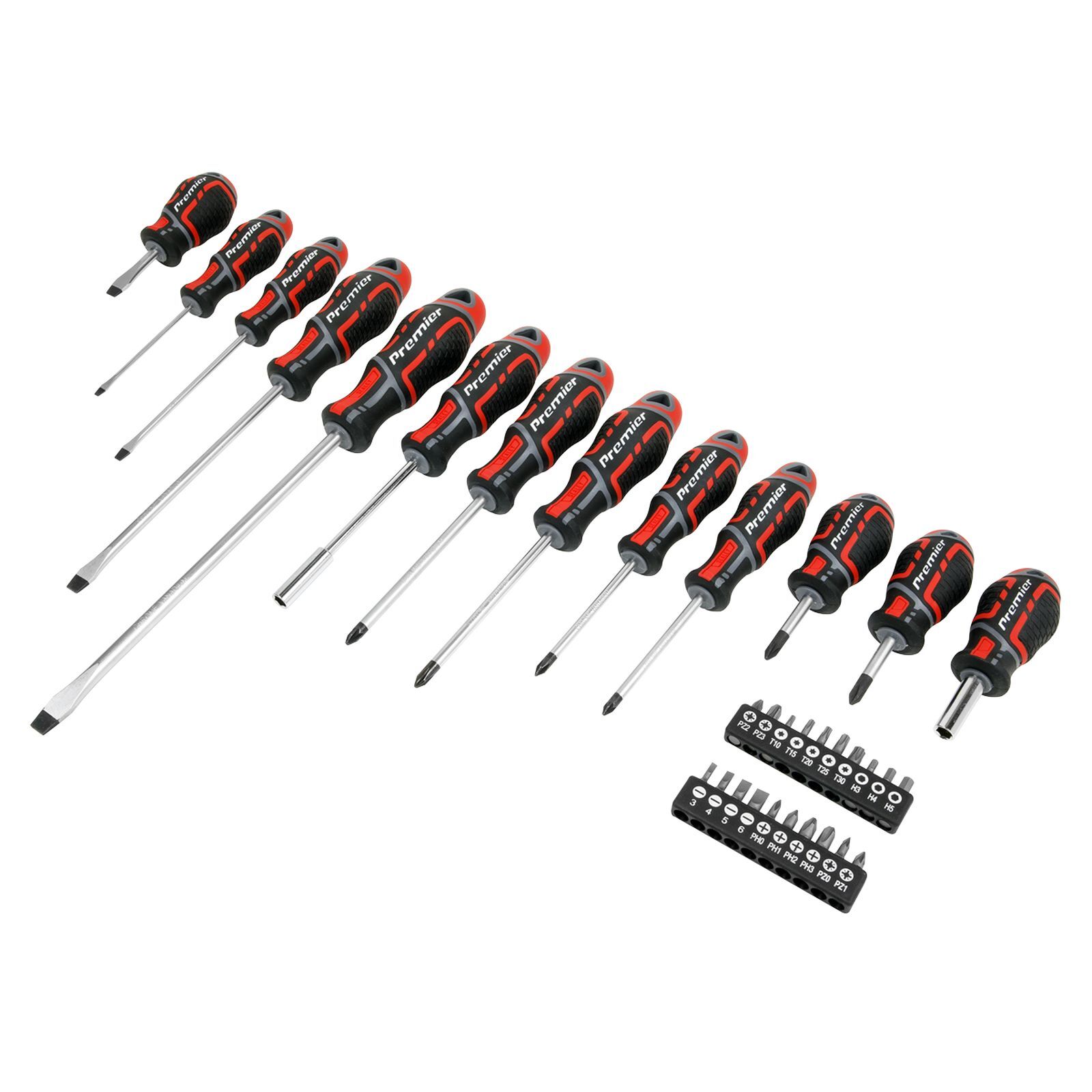 Sealey Screwdriver & Bit Set 33pc GripMAX® - AK4370