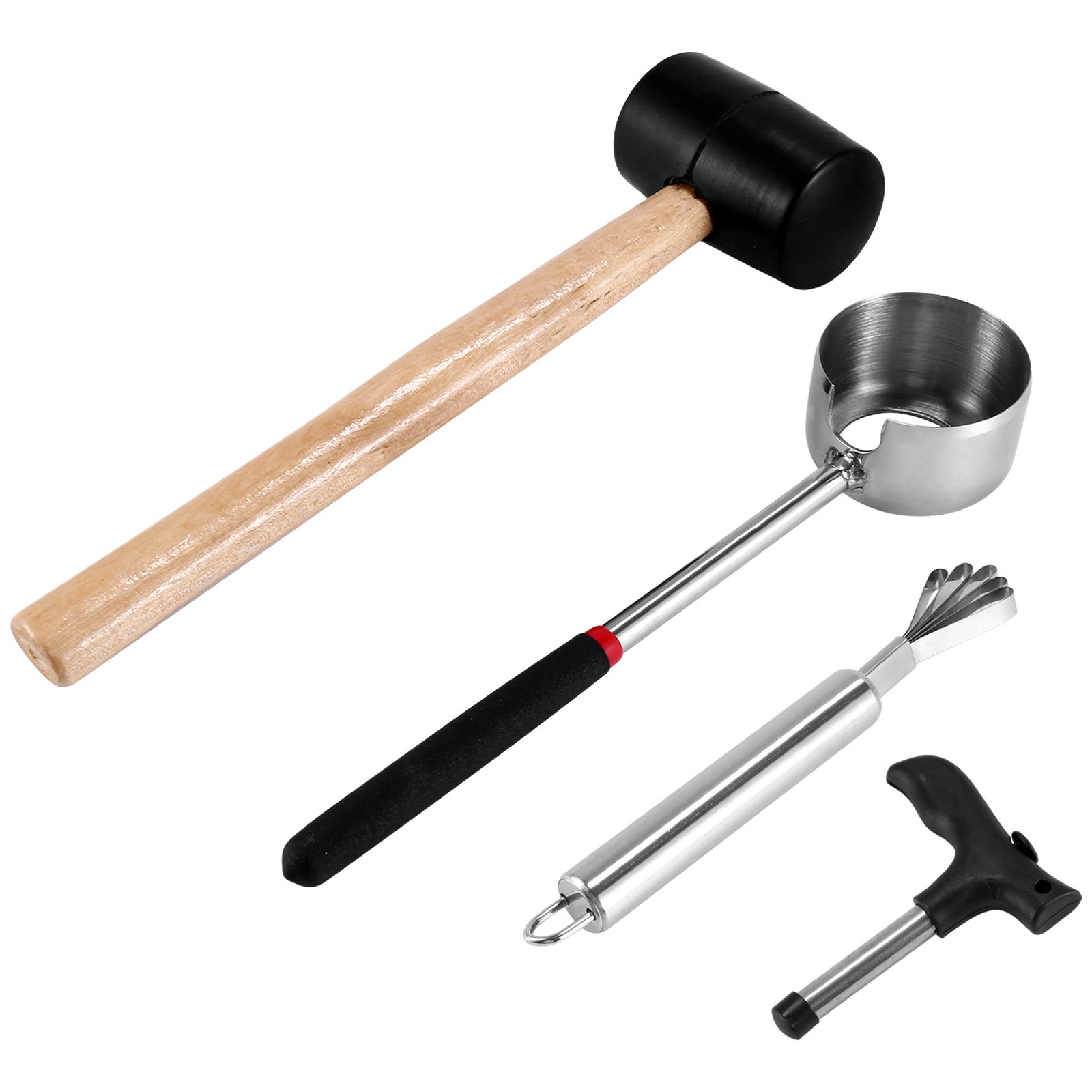 5Pack Coconut Opener Tool Set for Young Coconut Stainless Steel Coconut8150