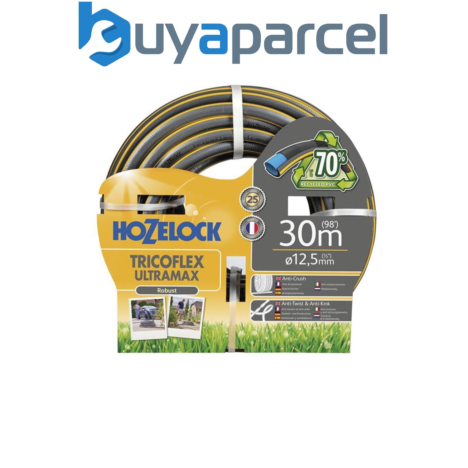 Hozelock 7930P0000 7930 Tricoflex Ultramax Anti-Crush Hose 30m HOZ7930