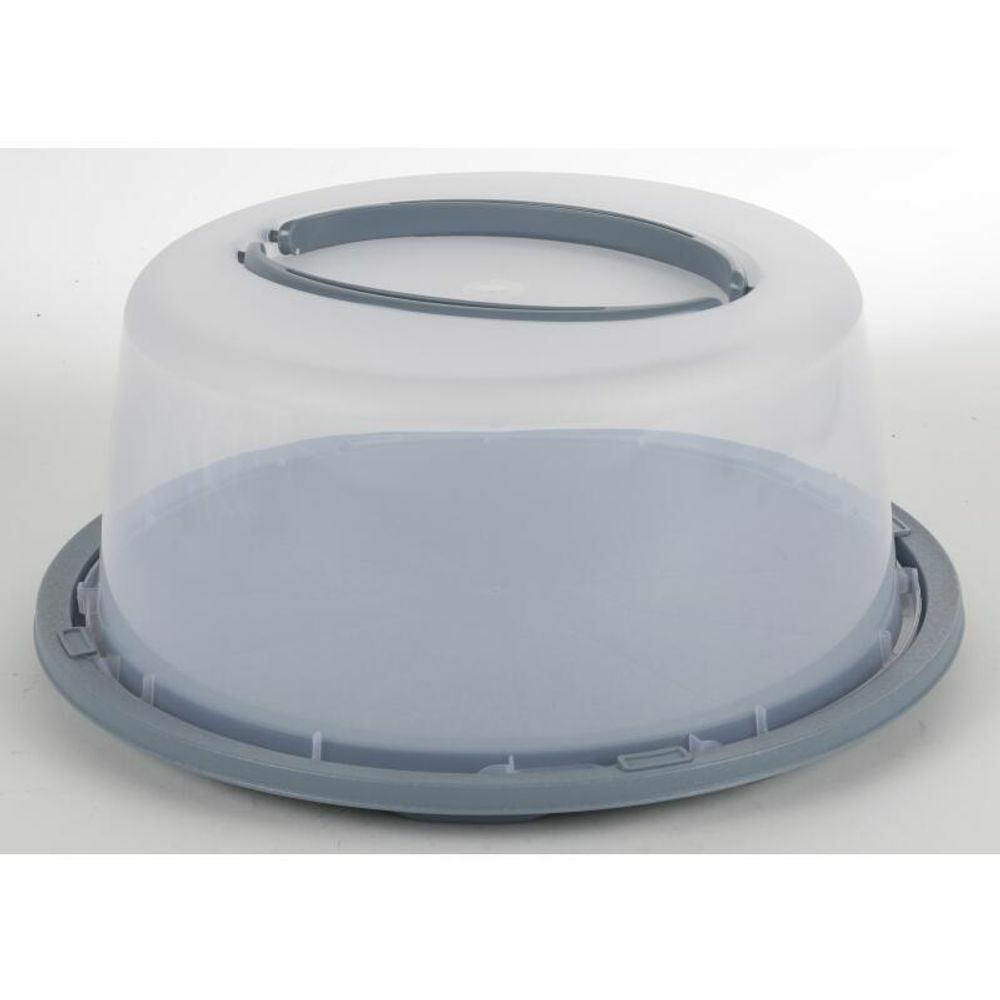 15x Cake Container ø34x15cm Box Storage Tin Cake Transport