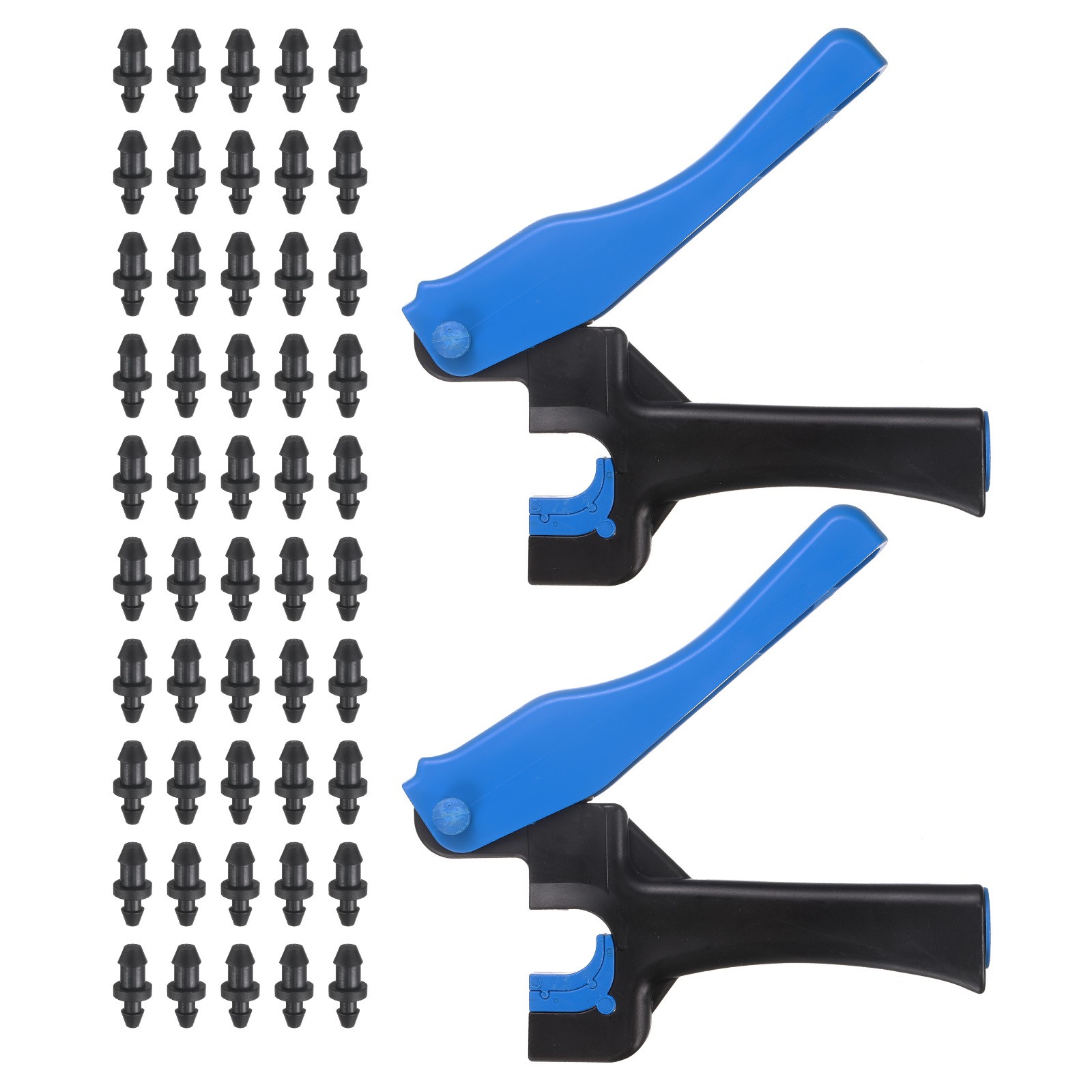 52pcs 4mm Drip Irrigation Hole Punch with Easier 1/4" Fitting Emitter Insertion