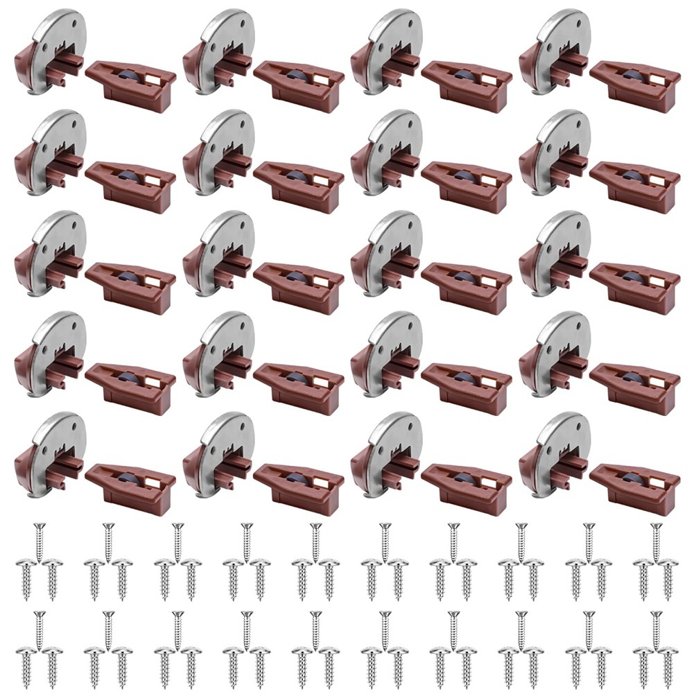 Replacement Drawer Track Slide Kit Drawer Stops Drawer Stoppers for Dresser Q4J4