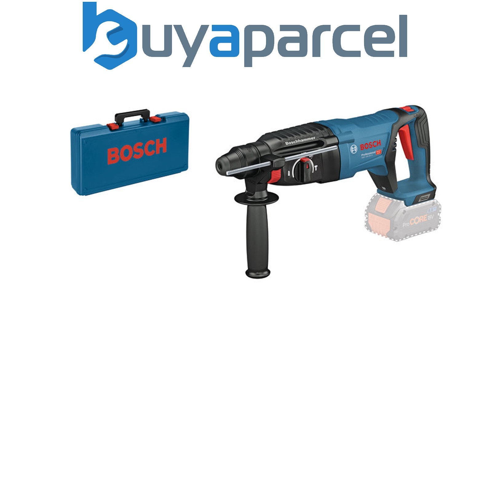 Bosch PRO Cordless Rotary Hammer with SDS plus GBH 18V-26 D Carrying case 061191
