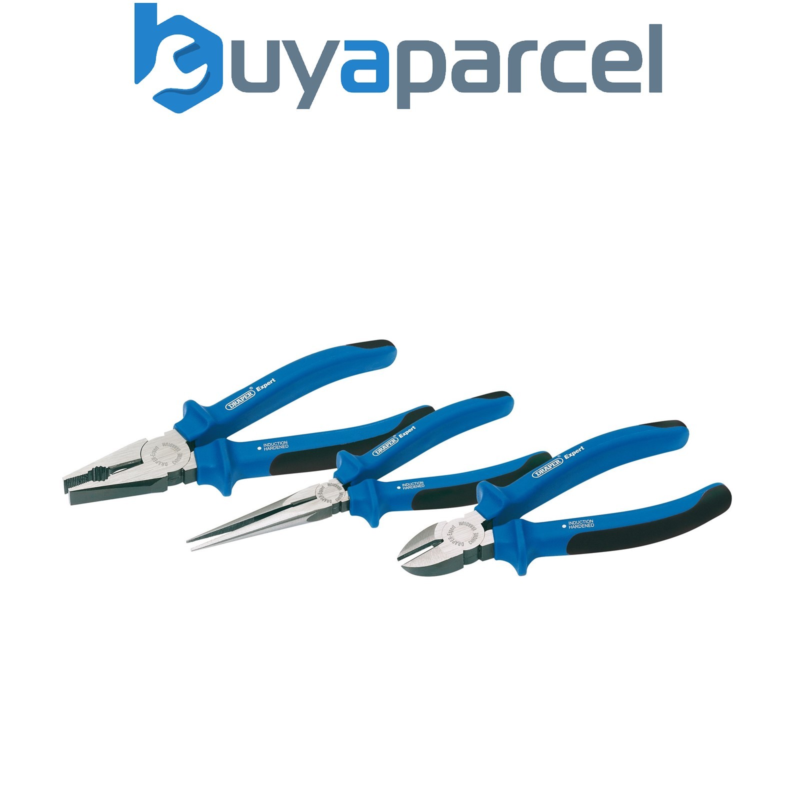 Draper 69289 Draper Expert Heavy Duty Soft Grip Pliers Set (3 Piece)