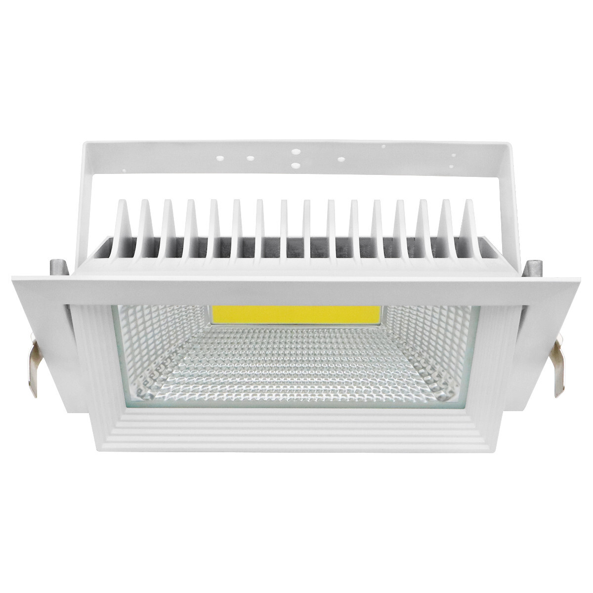 LED Rectangular Retail Ceiling Downlight Cool White Adjustable Recessed CDAS03