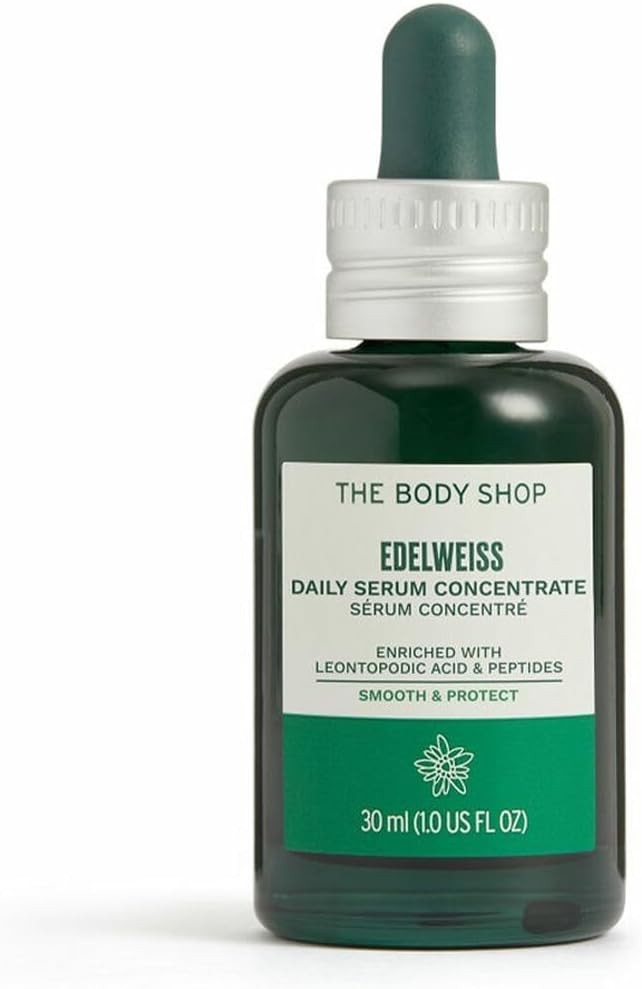 The Body Shop Edelweiss Daily Serum Concentrate (1x 30ml), Lightweight Face Ser