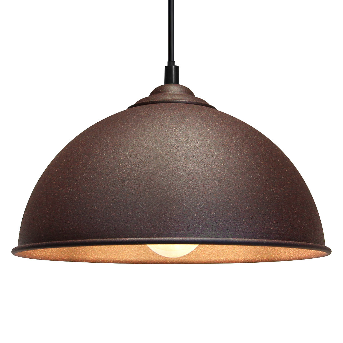 Vintage Industrial Metal Ceiling Pendant Shade Rustic Hanging Retro Light H3055