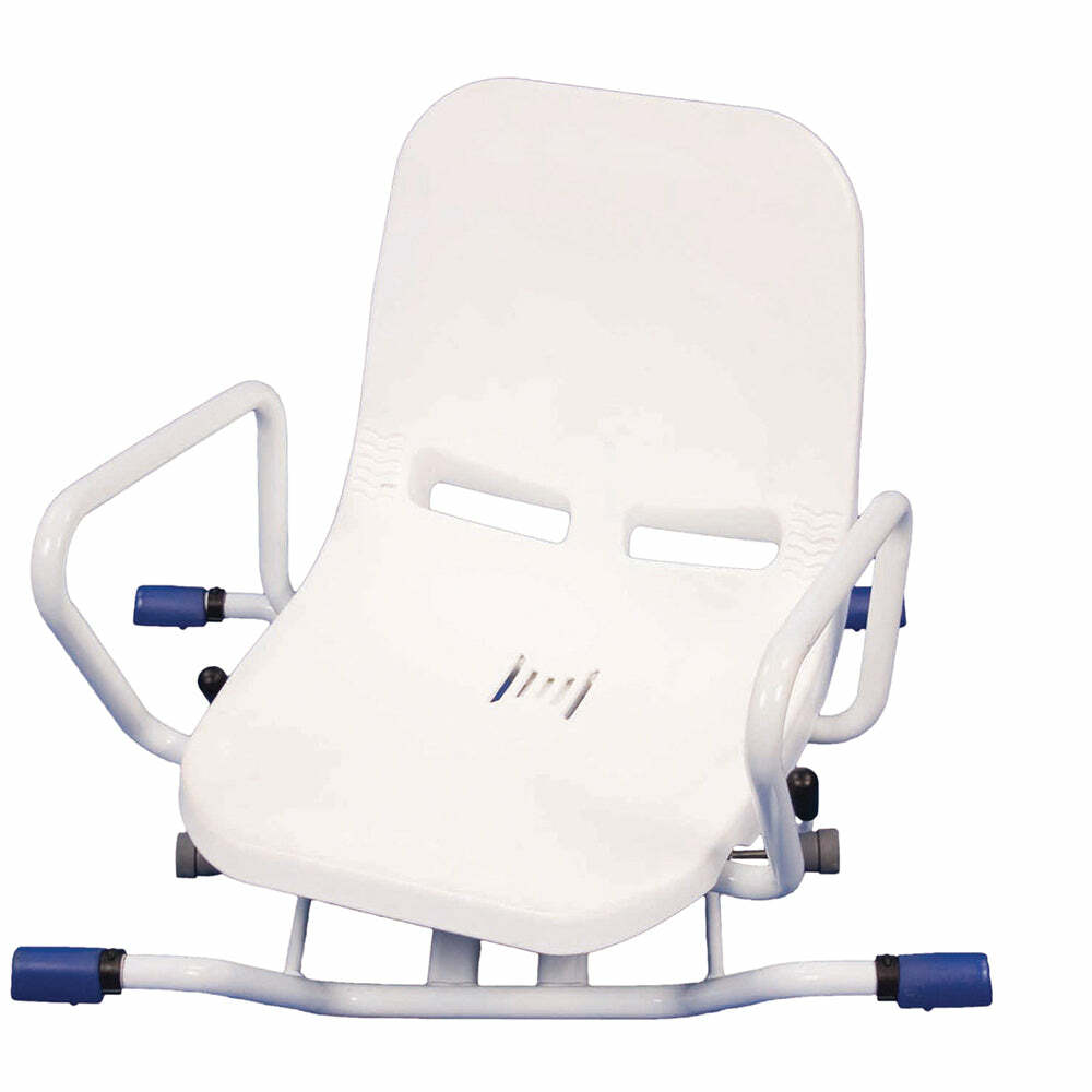 Rotating Bather Seat - Width Adjustable - 90 Degree Pivotting Base - Alloy Frame