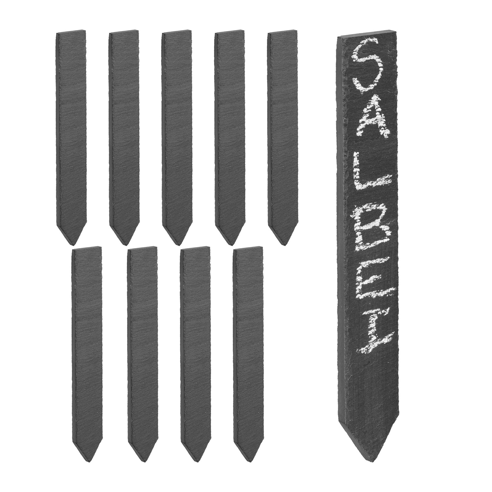 Plant labels garden markers slate signs reusable plant tags herb labels