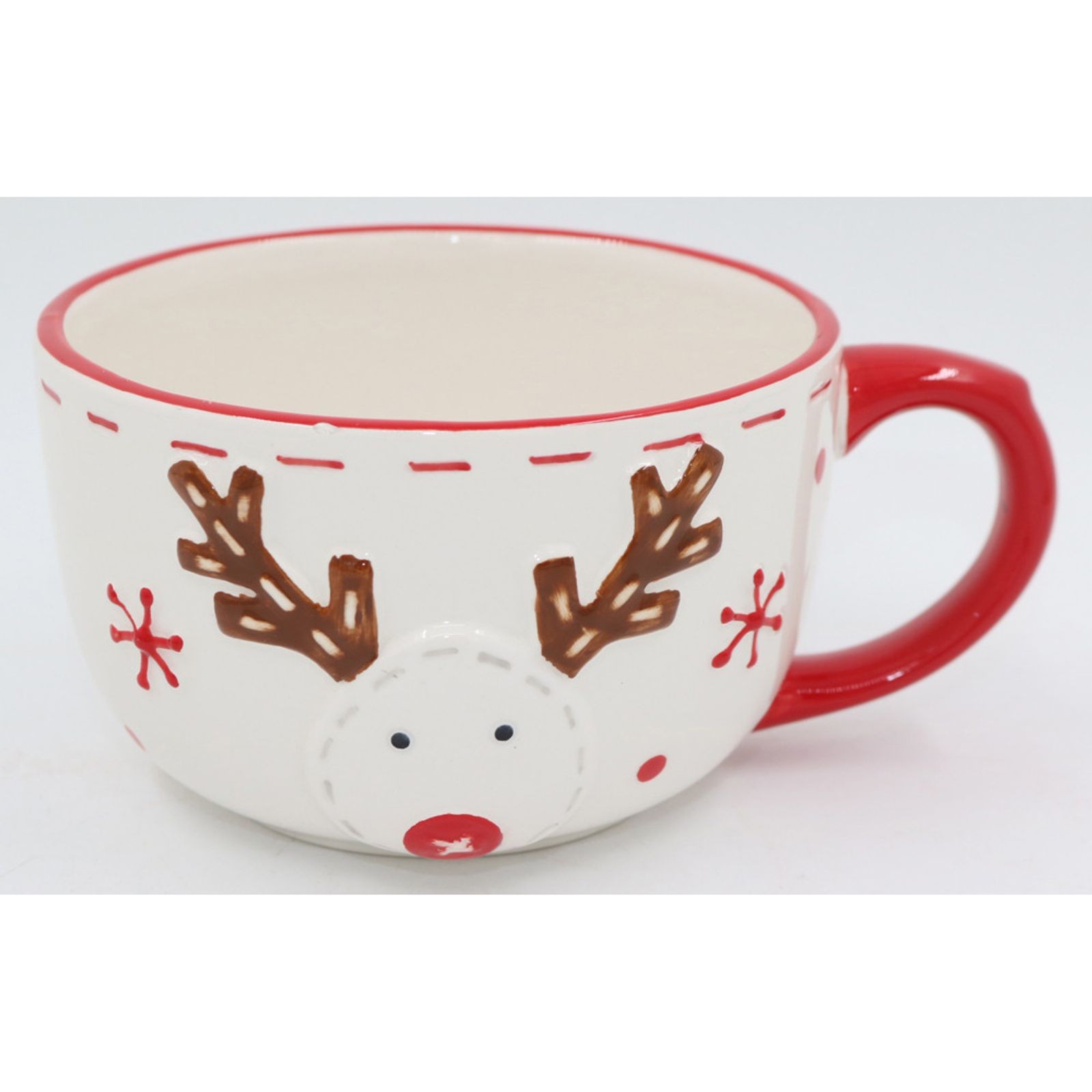 12× Christmas XXL Mug Coffee Cup 550 Ml Dolomite Assorted Designs