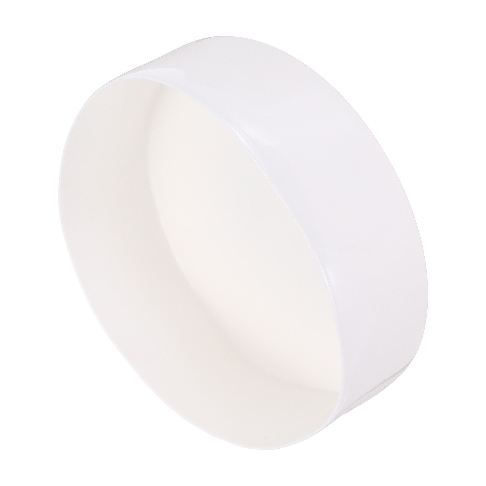 4pcs Rubber End Caps 150mm(6 Inch) ID Screw Thread Protectors White