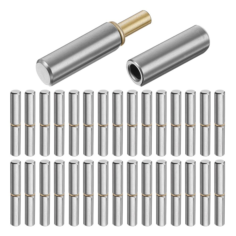 20 Pcs Weldable Hinges 2-1/2in Long 3/8in Diameter Carbon Steel Hinges2454