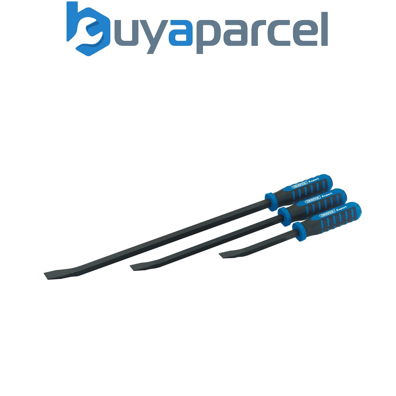 Draper 88636 Draper Expert Soft Grip Pry Bar Set (3 Piece)