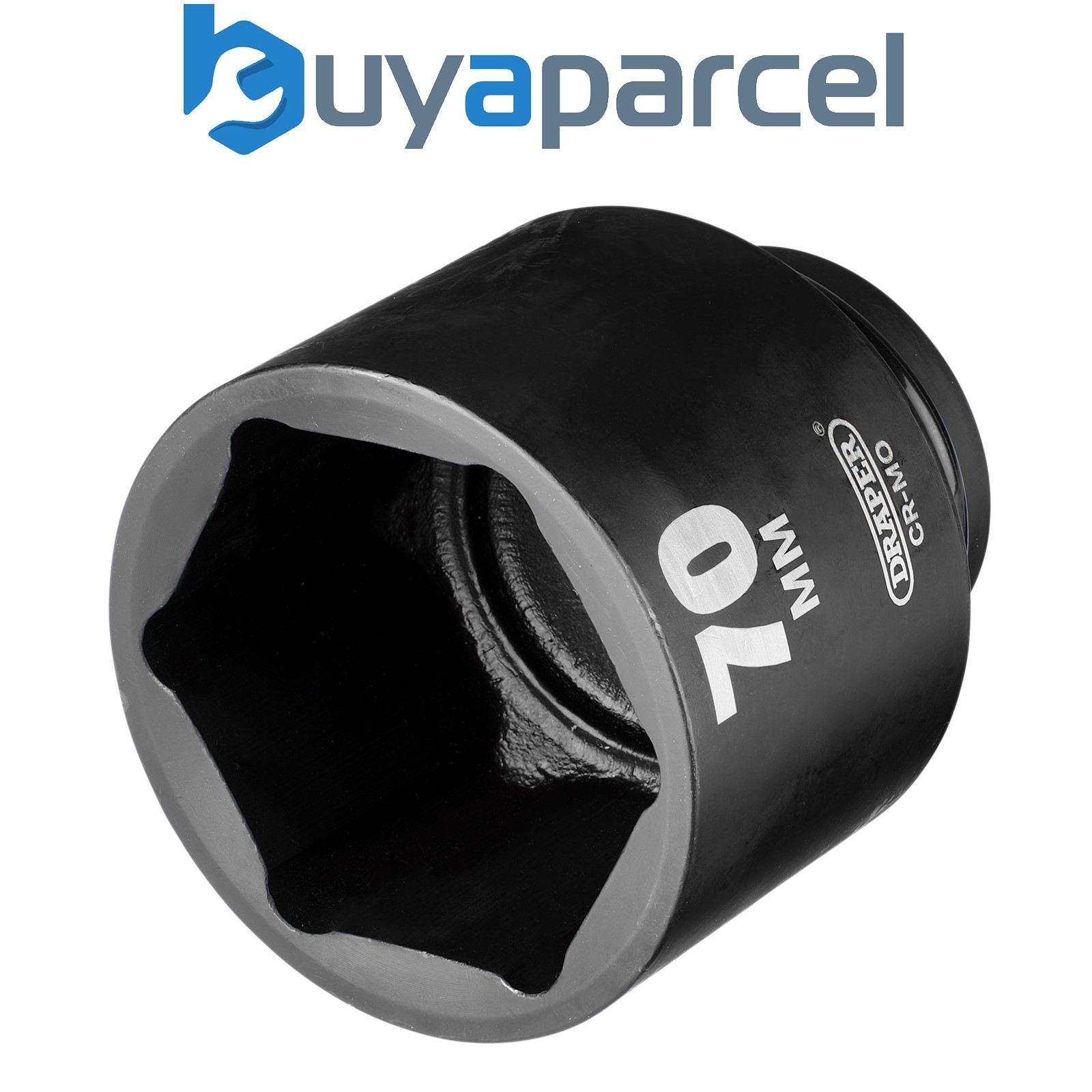 Draper 05159 Draper HI-TORQ 6 Point Deep Impact Socket, 1" Sq. Dr., 70mm