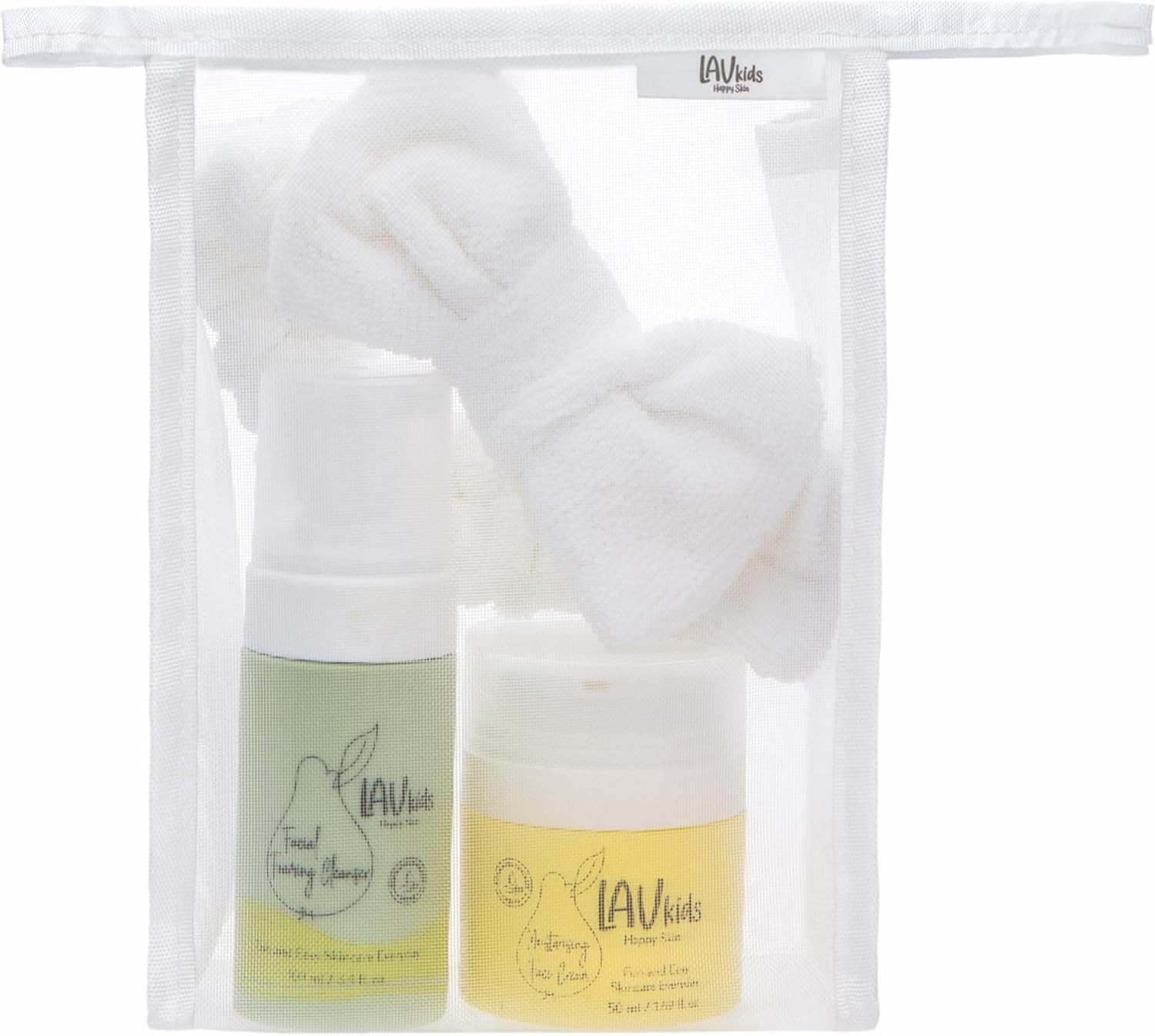 Lav Kids Moisturising Skincare Bundle- Foaming Facial Cleanser 100ml & Face Moi