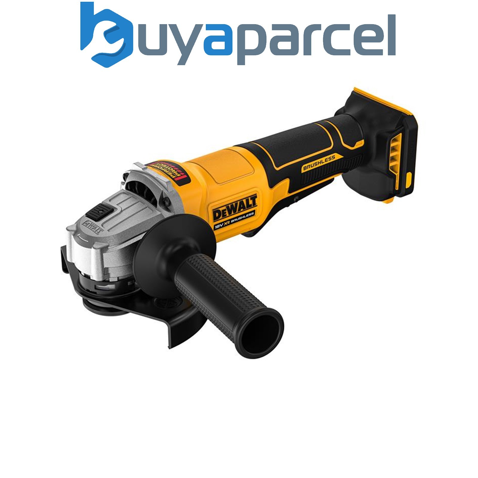 Dewalt DCG408N-XJ DCG408N XR Brushless Paddle Switch Angle Grinder 18V Bare Unit