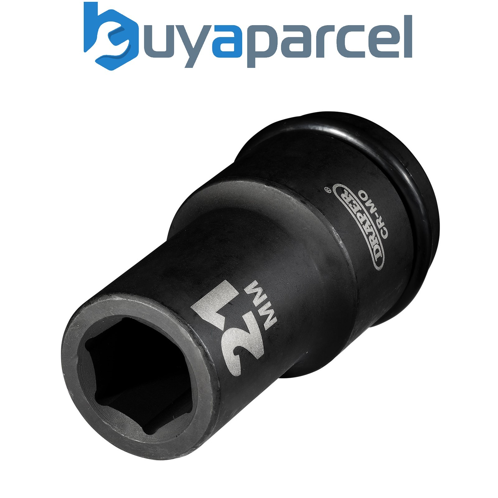 Draper 05053 Draper Hi-TORQ Deep Impact Socket, 3/4" Sq. Dr., 21mm