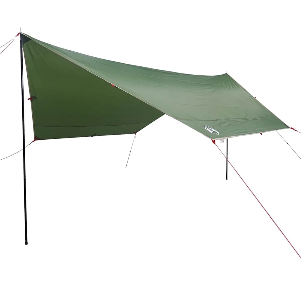 Camping Tarp Outdoor Patio Tarpaulin Shelter Sunshade Green Waterproof vidaXL