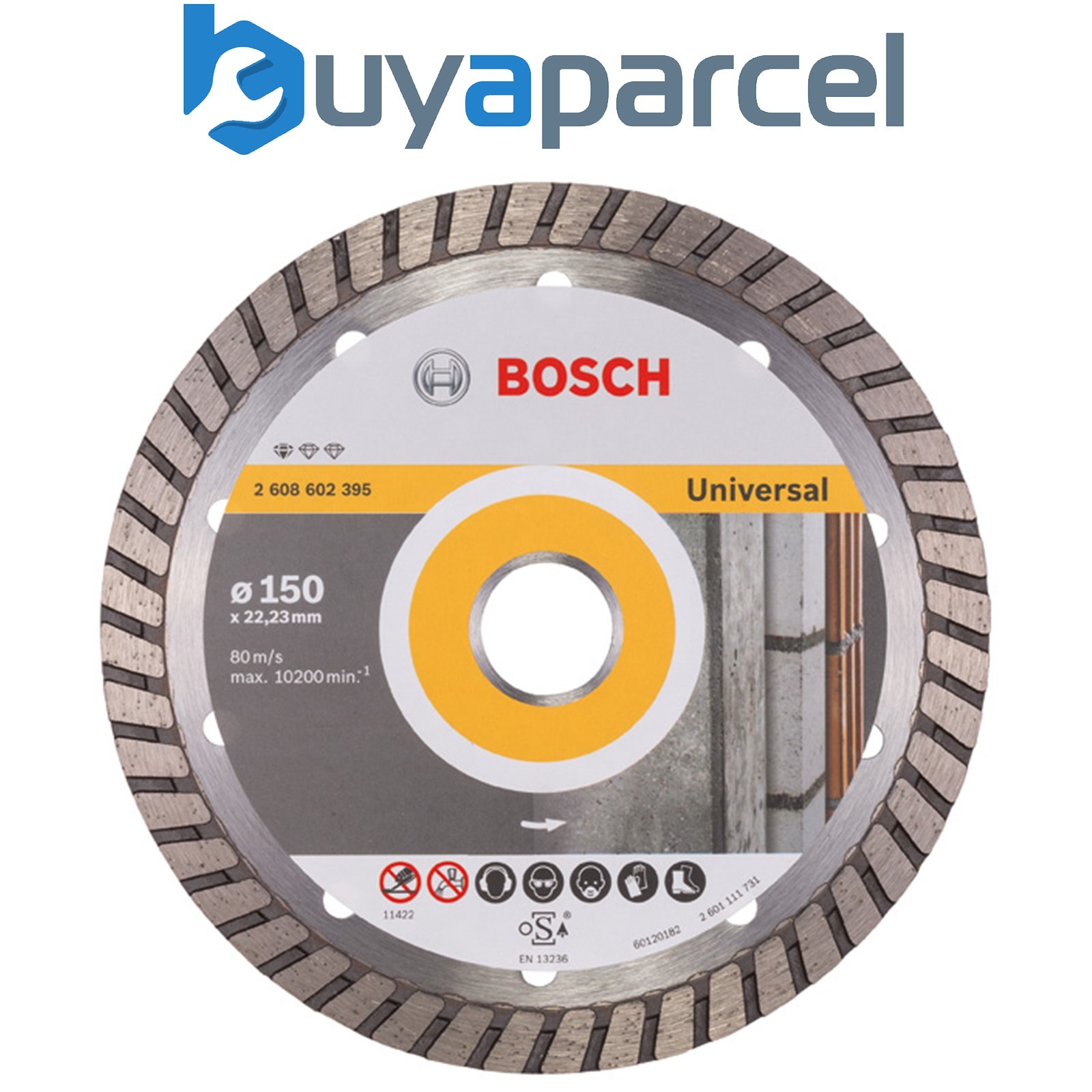 Bosch Standard for Universal Turbo diamond cutting disc 2608602395