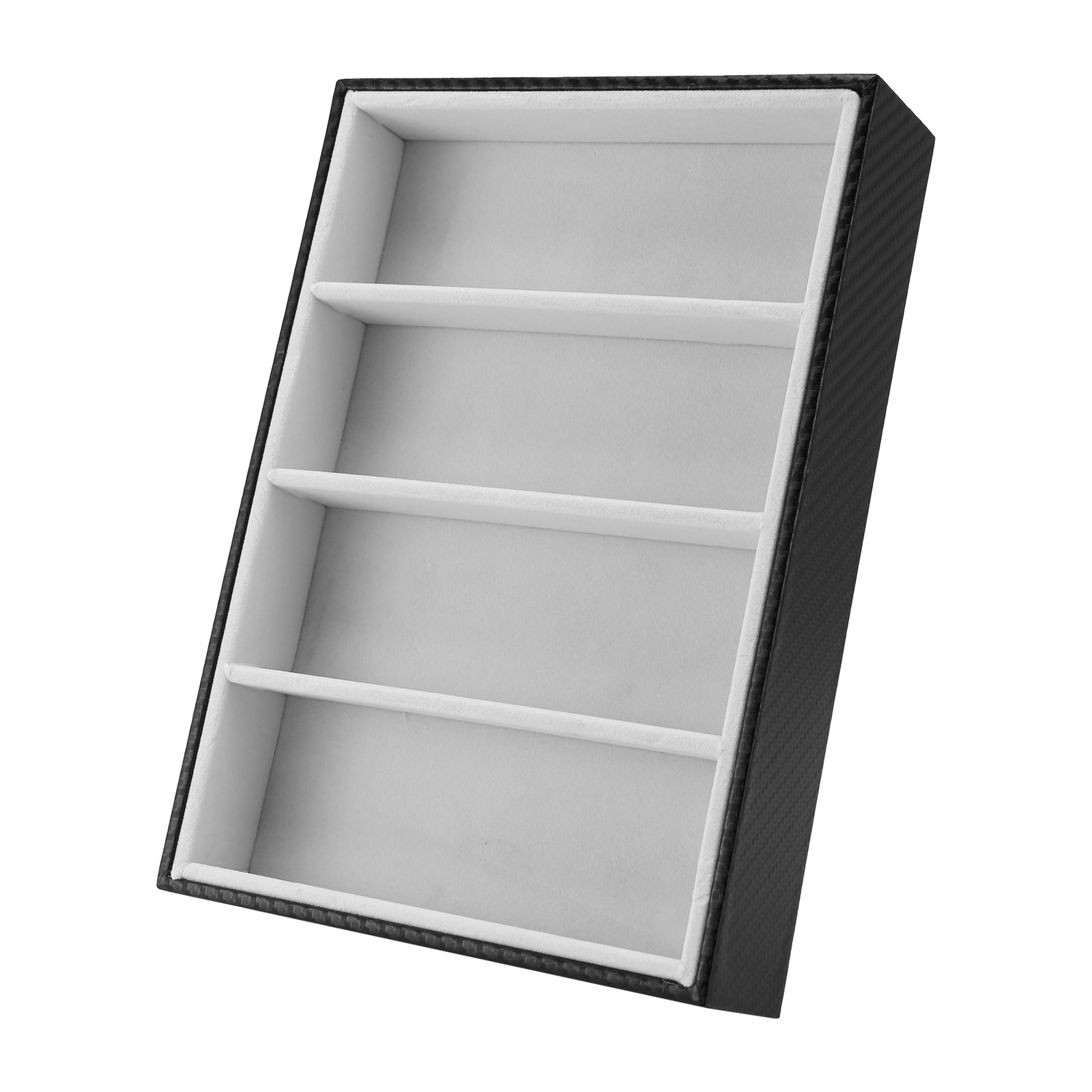 3X(Sunglasses Display Glasses Cases 4 Grids Sunglasses Display Box Glasses6189