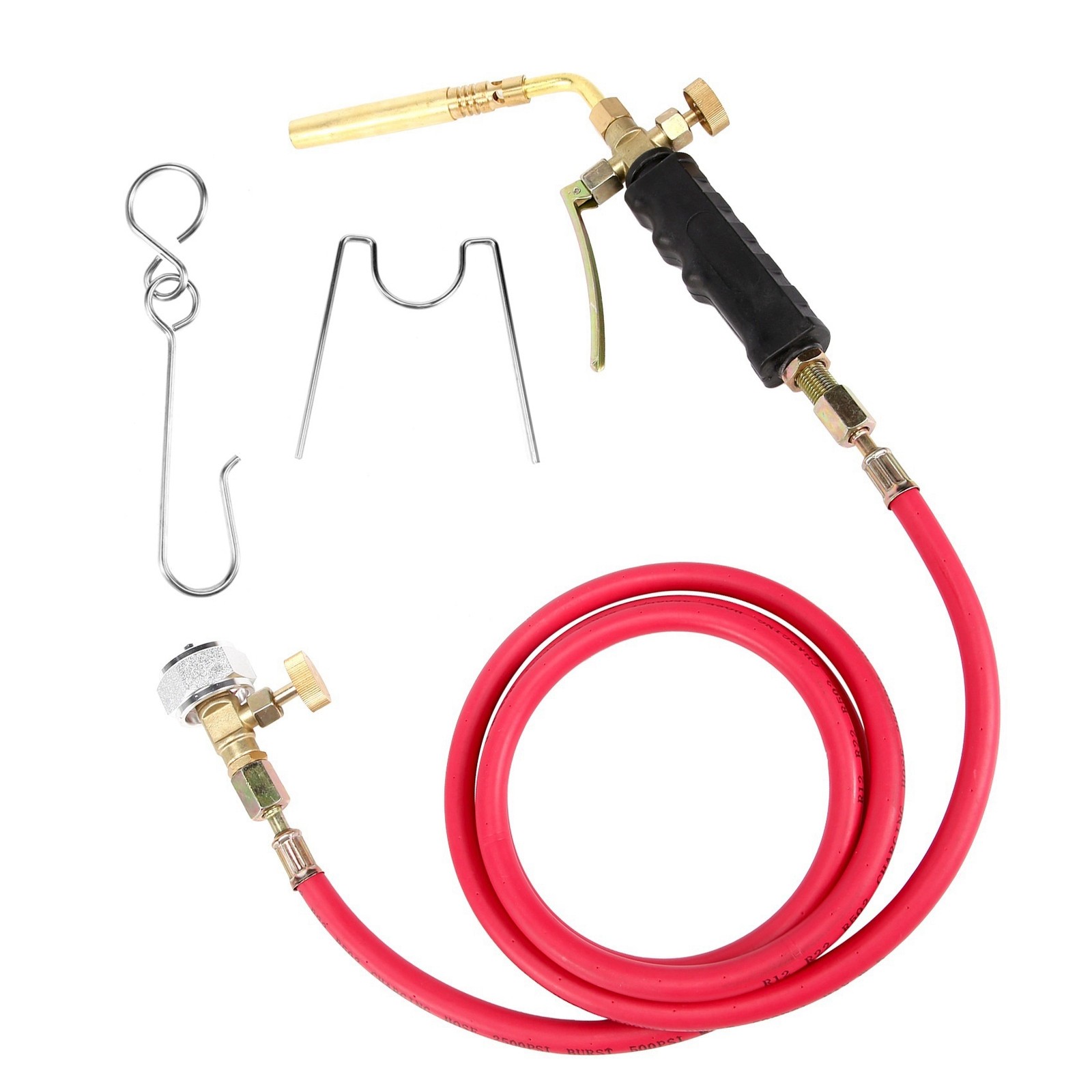 Brazing Welding Hose Torch MAPP Propane Soldering Torch with 1.6M Hose S3O76319