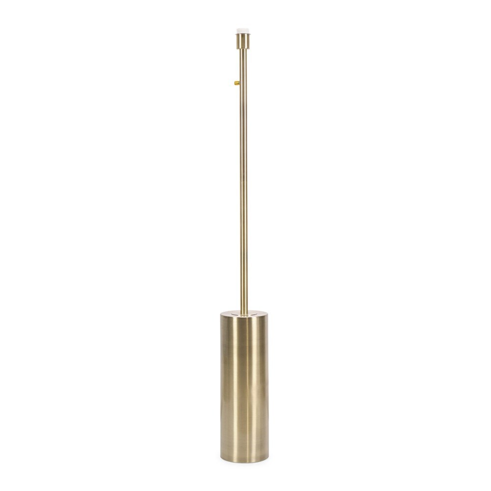 Antique Brass Metal Stem Rotary Dimmer Switch Floor Lamp Base Living Room