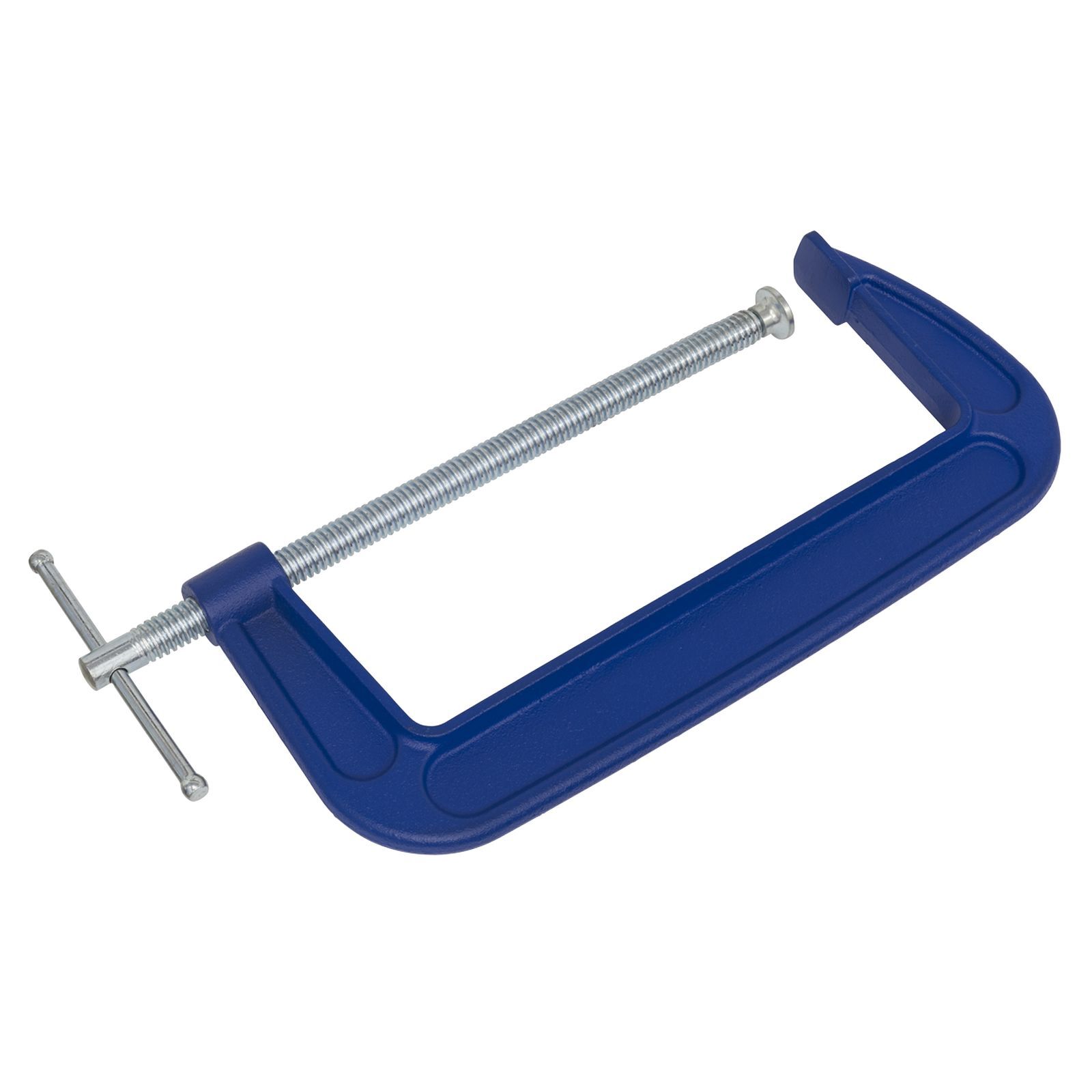 Sealey G-Clamp 250mm Adjustable Swivel Top G Clamp Service Tool/Equipment AK6010