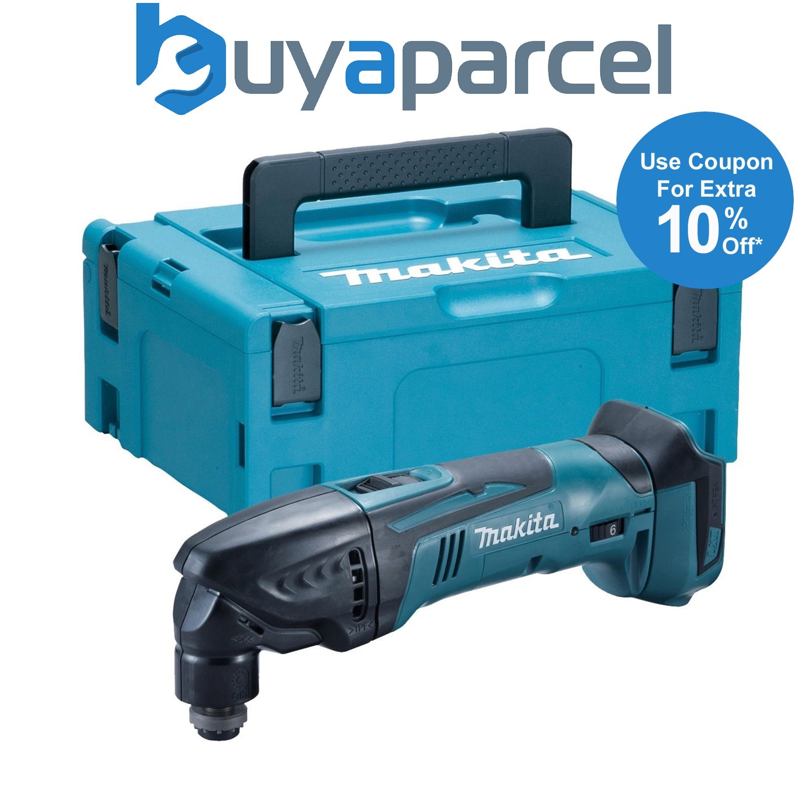 Makita DTM50Z 18v LXT Lithium Cordless MultiTool Multi Tool + Makpac Case DTM50