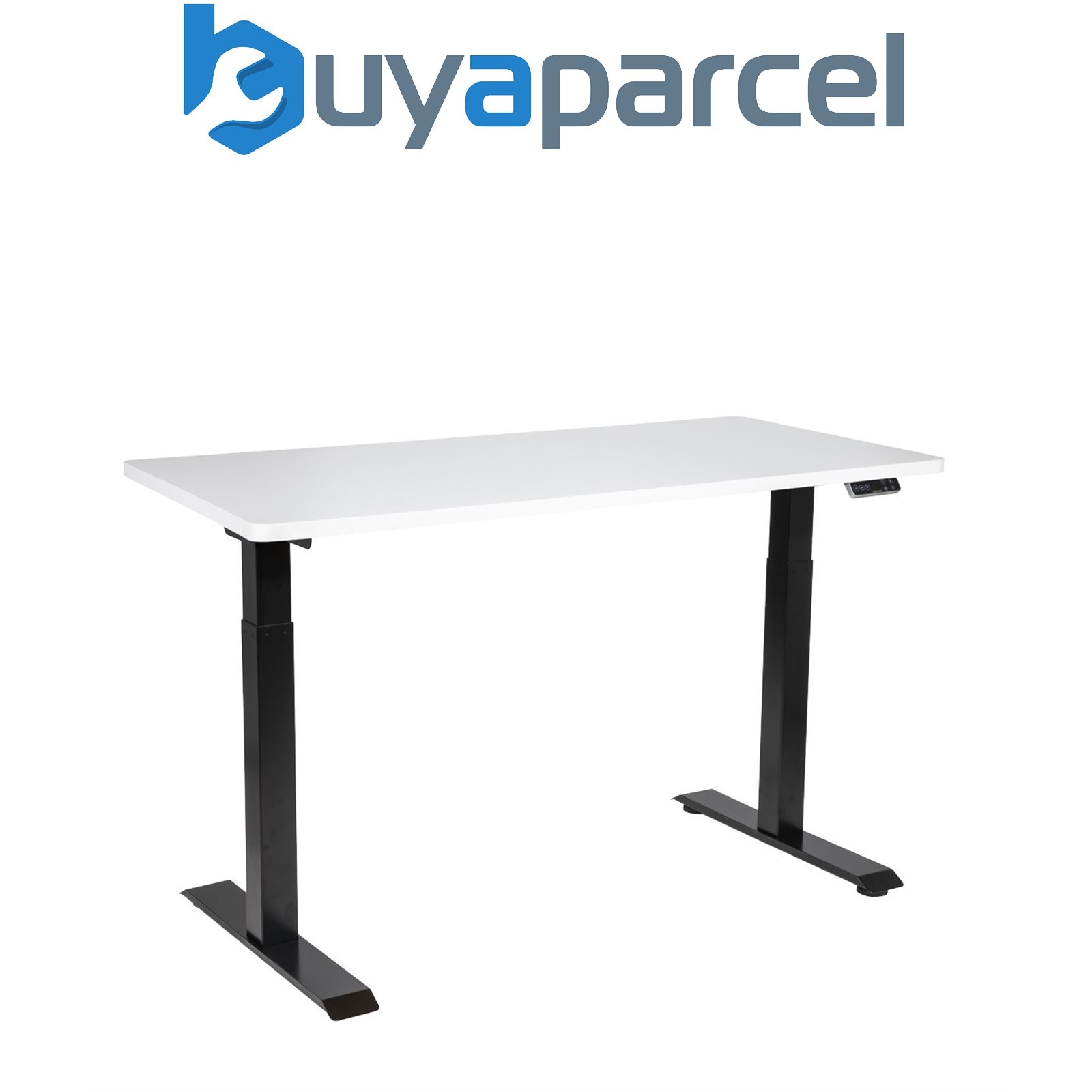 Sealey DH32 Dellonda White Electric Height Adjustable Standing Desk, 1400 x 700m