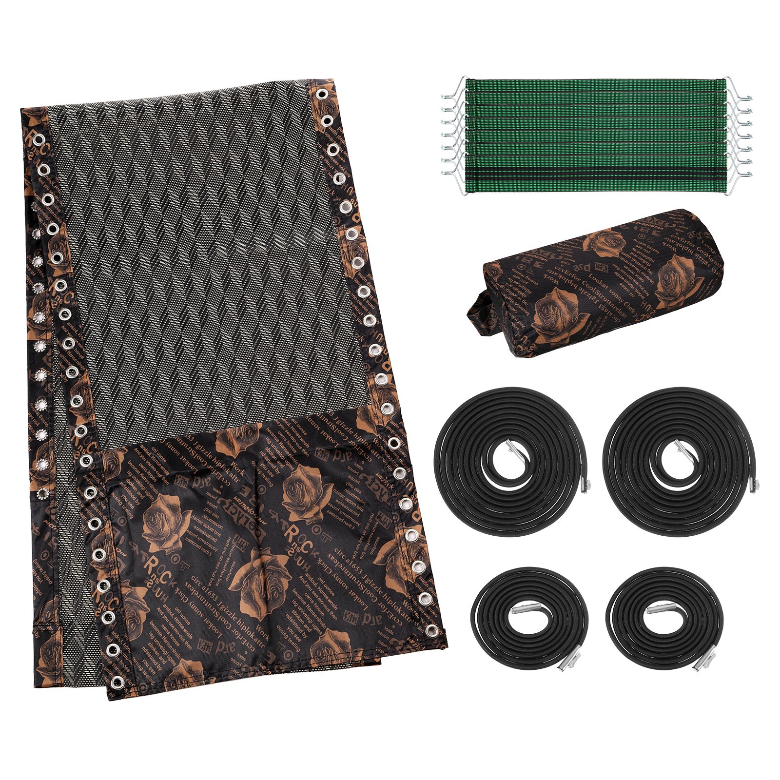 Gravity Chair Replacement Fabric with Cord Kit, Brown Flower Color