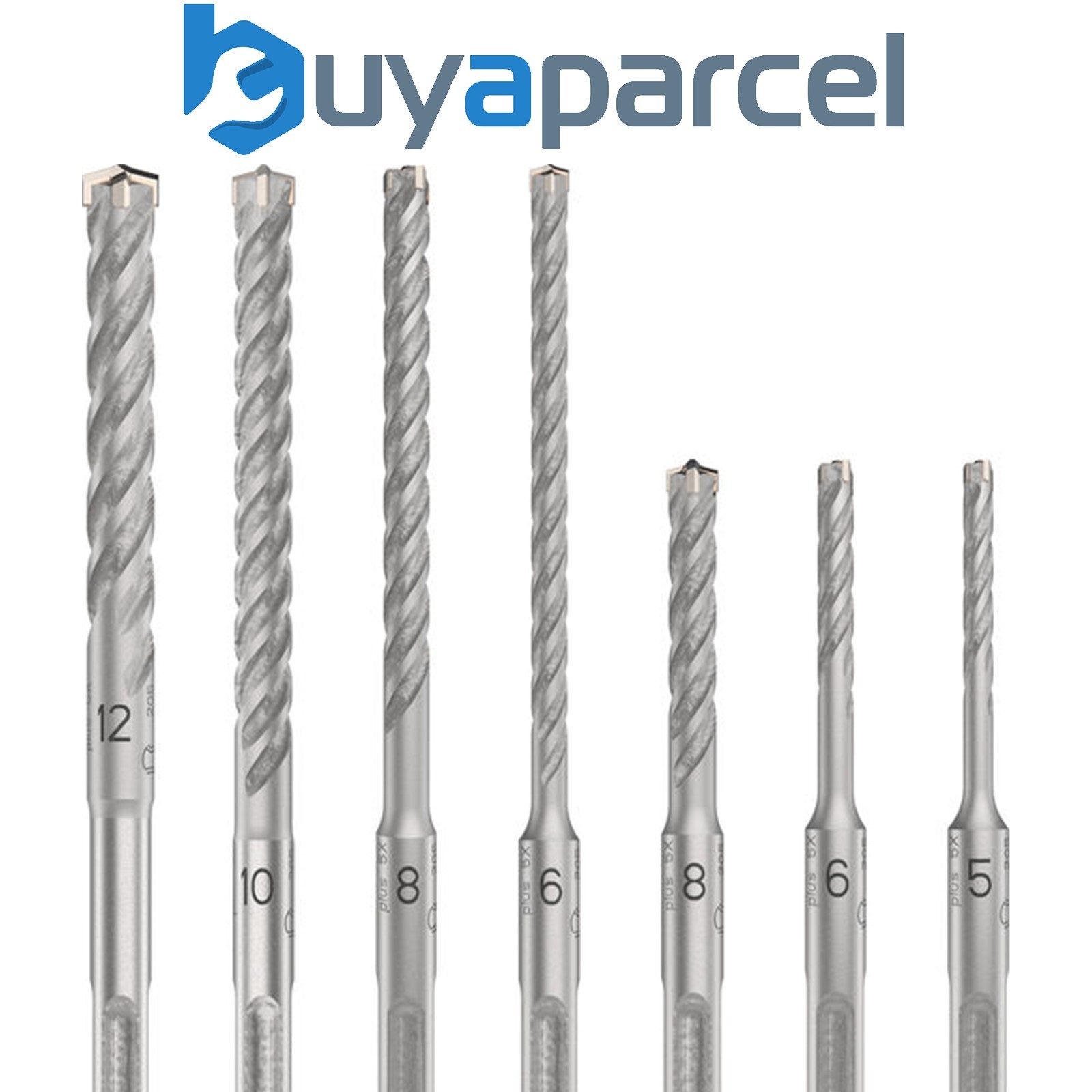Bosch set PRO SDS plus-5X Hammer Drill Bit Set 5/6/8/6/8/10/12mm 7pcs 2608707246