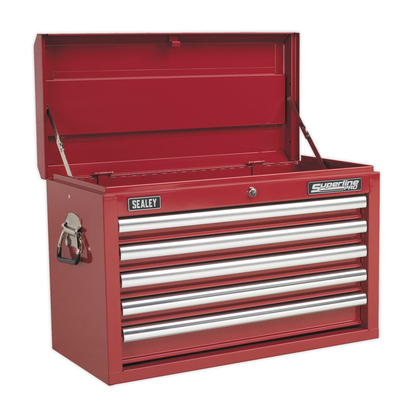Sealey Topchest 5 Drawer with Ball Bearing Runners - Red Tool Chest AP33059
