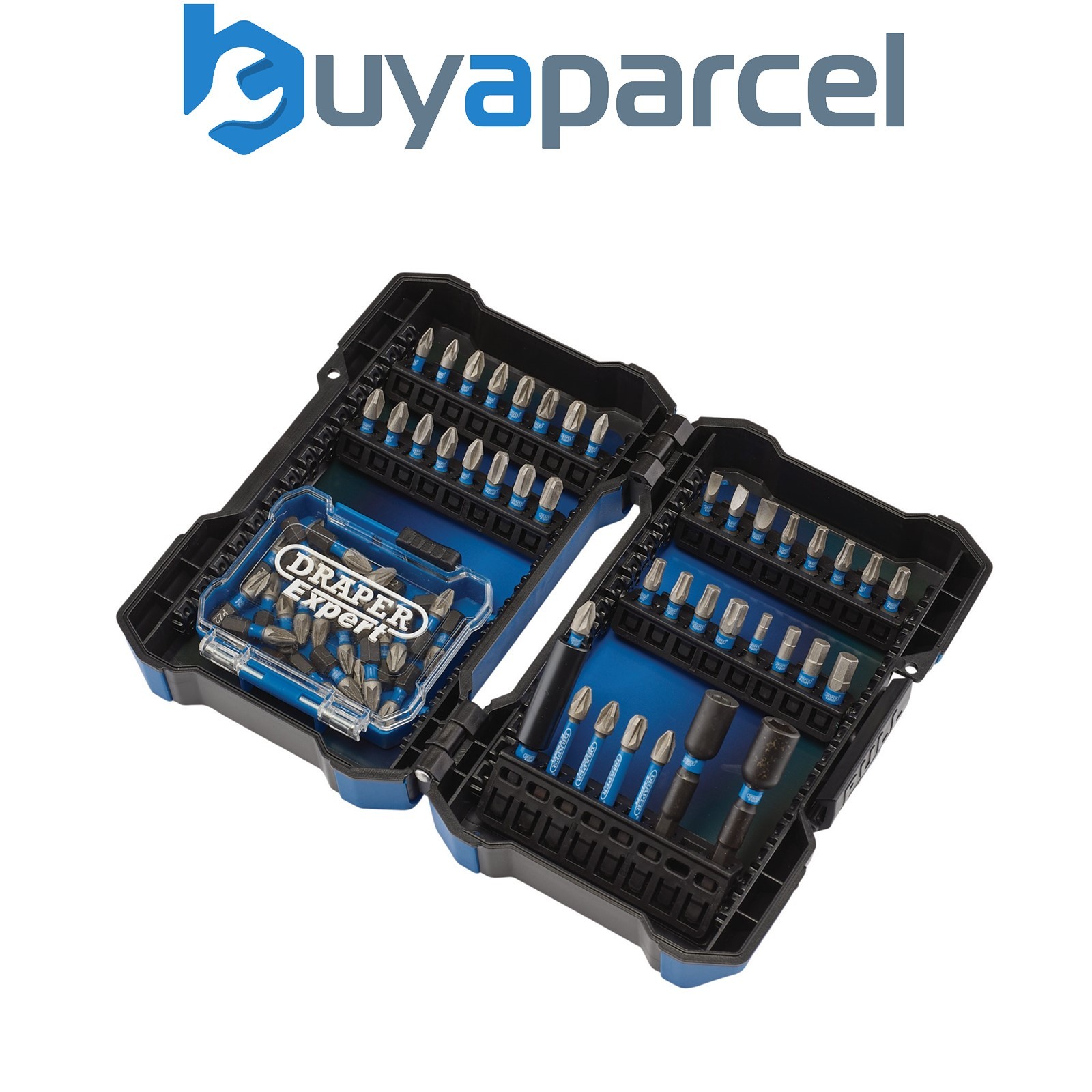 Draper 04932 Draper Expert Impact Screwdriver Bit Set, 1/4" Hex (65 Piece)