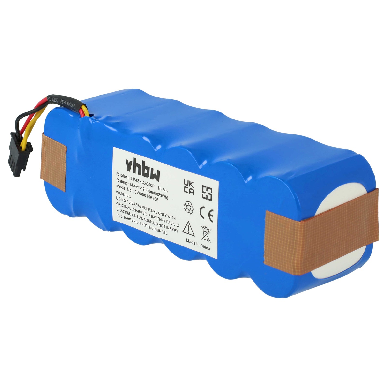 Battery for Ariete Evolution 2.0 2000mAh 14.4V