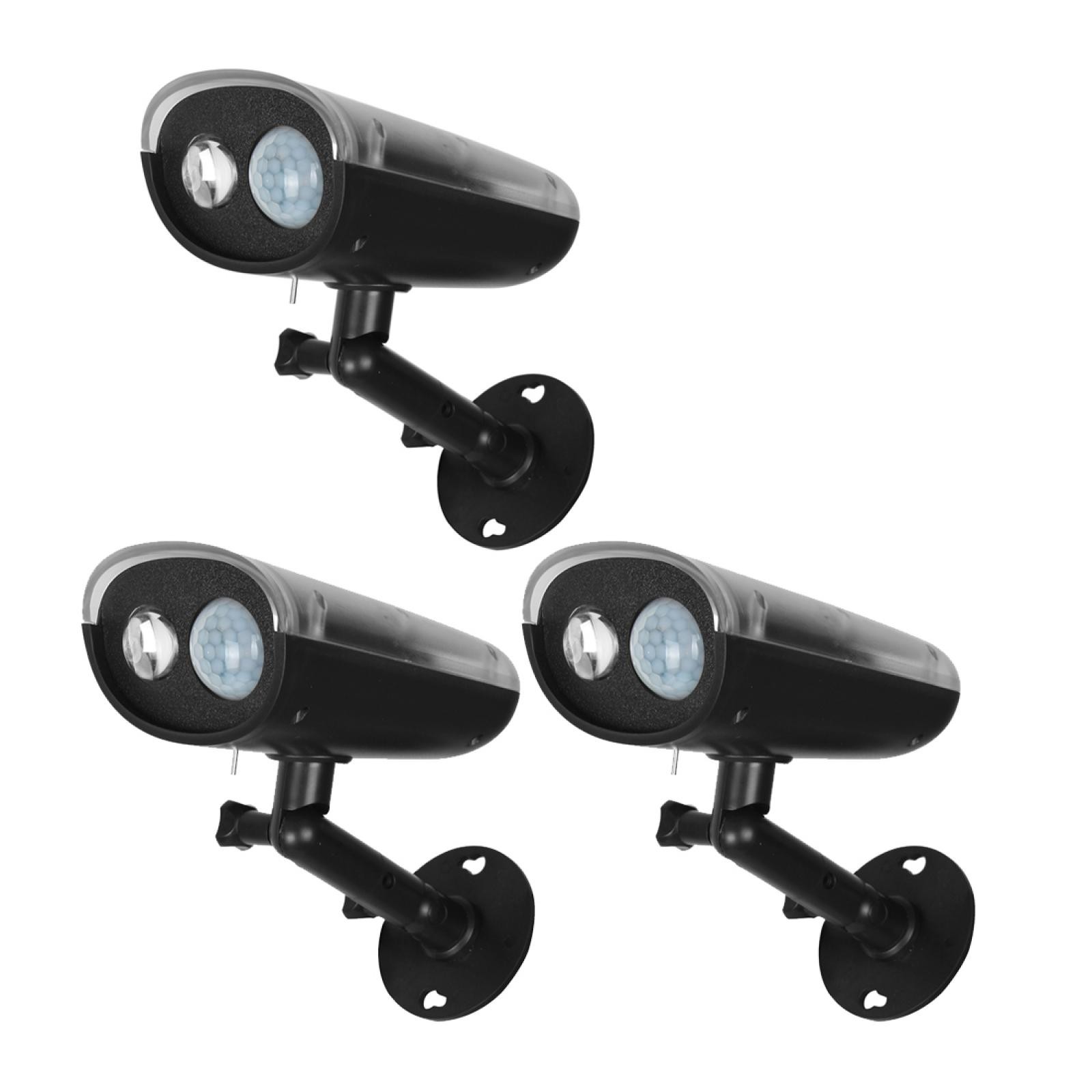 3 Pcs 3W Wireless Solar Motion Detect LED light Outdoor Garden Lamp Waterproof