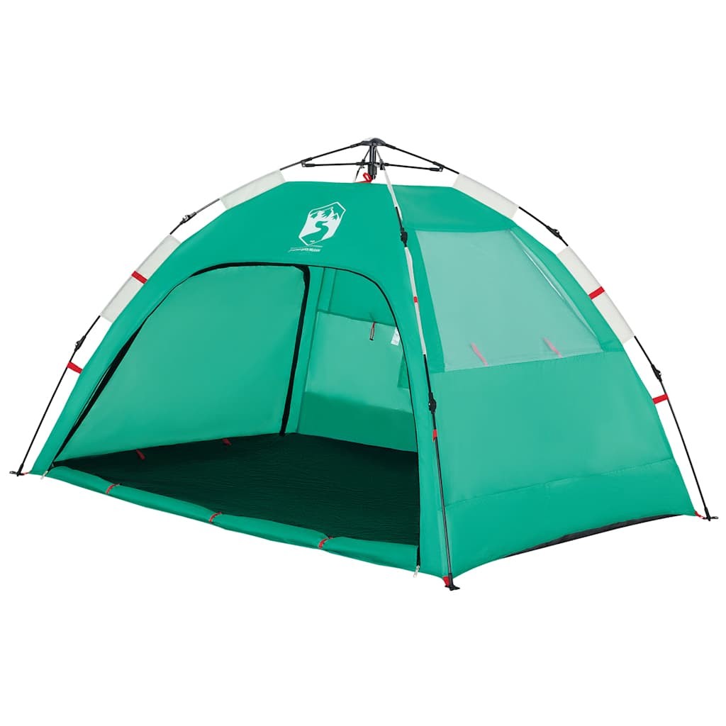 Beach Tent 2-Person Lightweight Sea Green Quick Release Waterproof vidaXL
