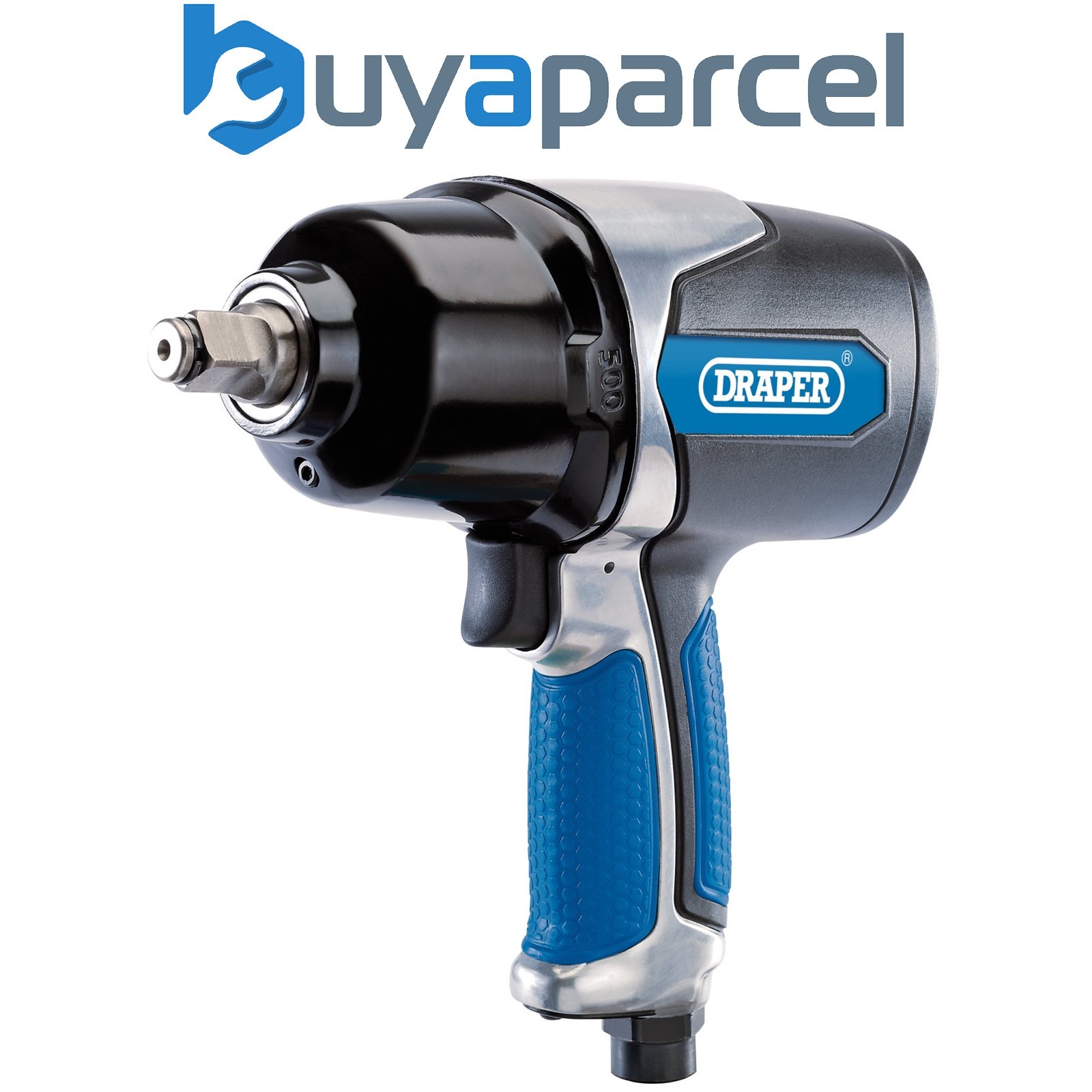 Draper 83745 Air Impact Wrench, 1/2" Sq. Dr.