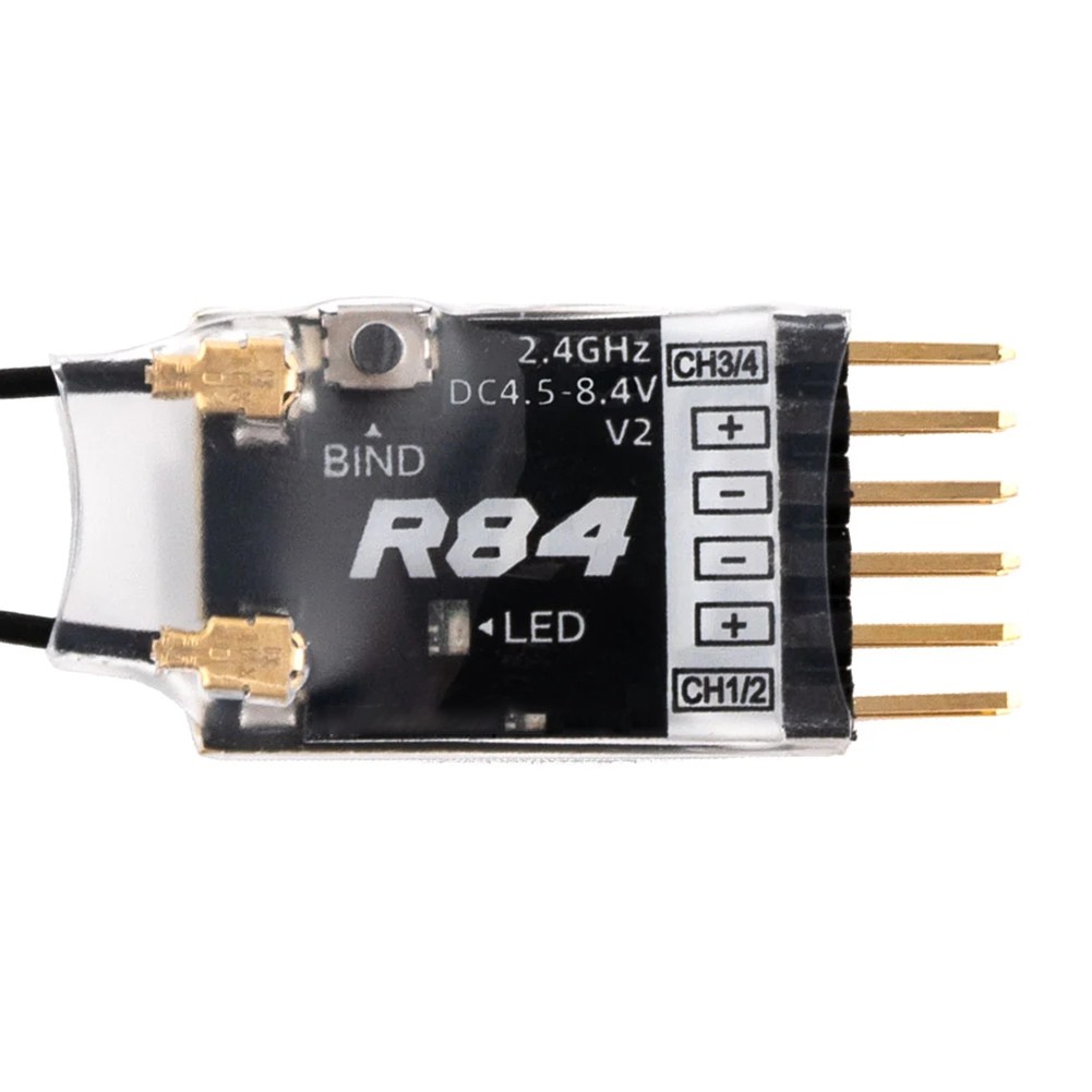 3X(For R84 V2 4CH Compatible PWM RC Receiver for D8 D16 SFHSS8575