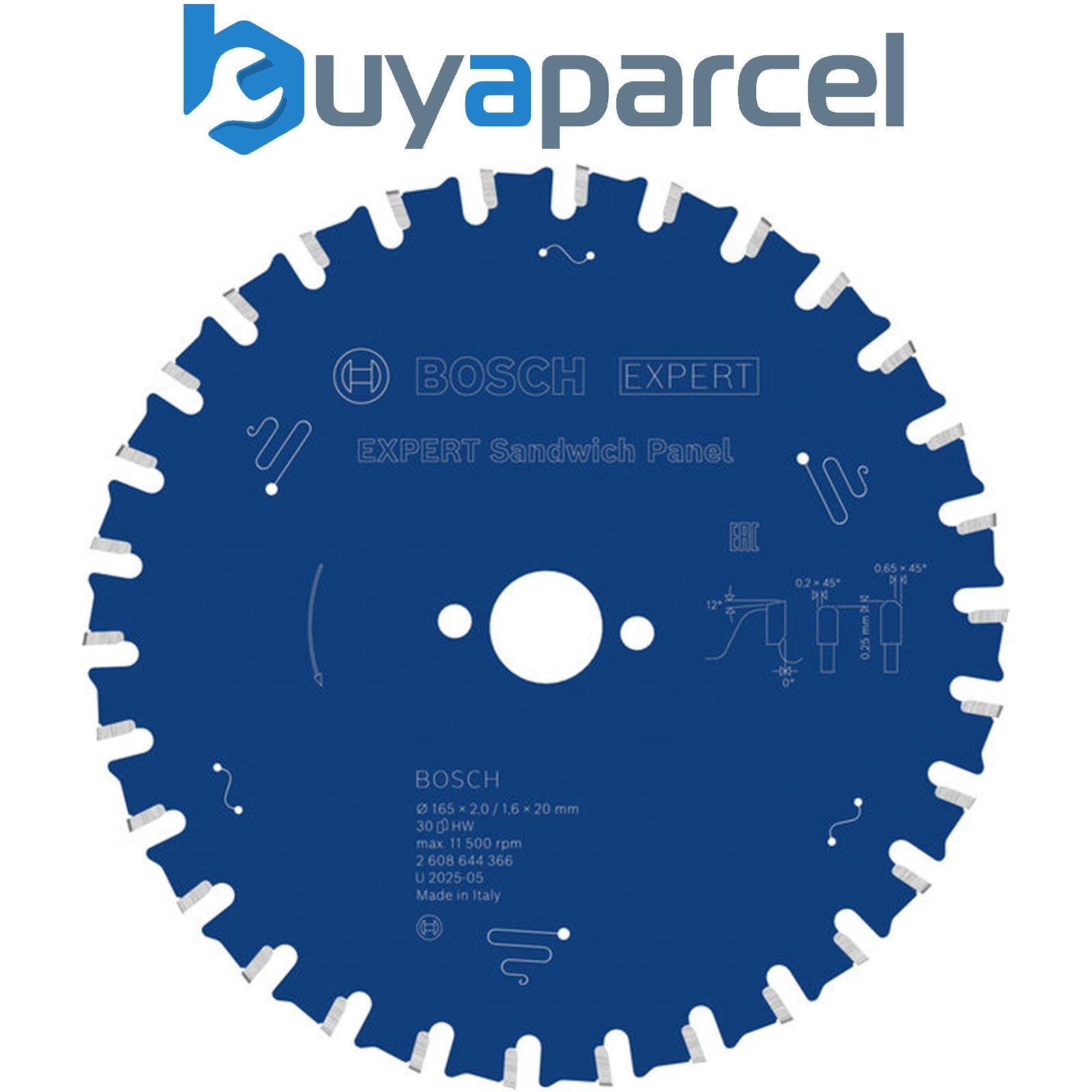 Bosch EXPERT HardCeramic Diamond Cutting Disc 85 x 22.23 x 1.6 x 7mm 2608900653