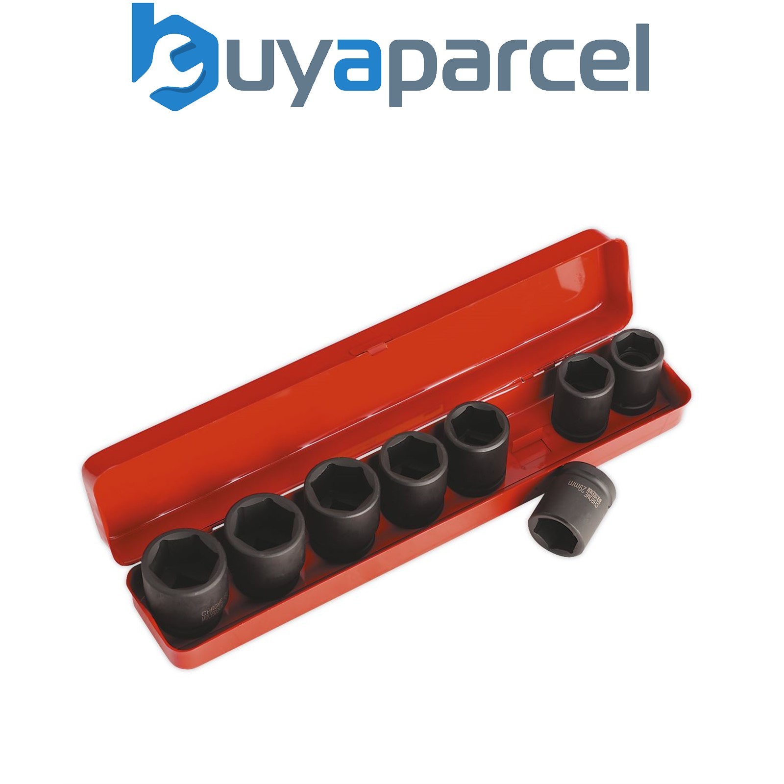 Sealey AK77/9M Premier Impact Socket Set 3/4"Sq Drive 8pc