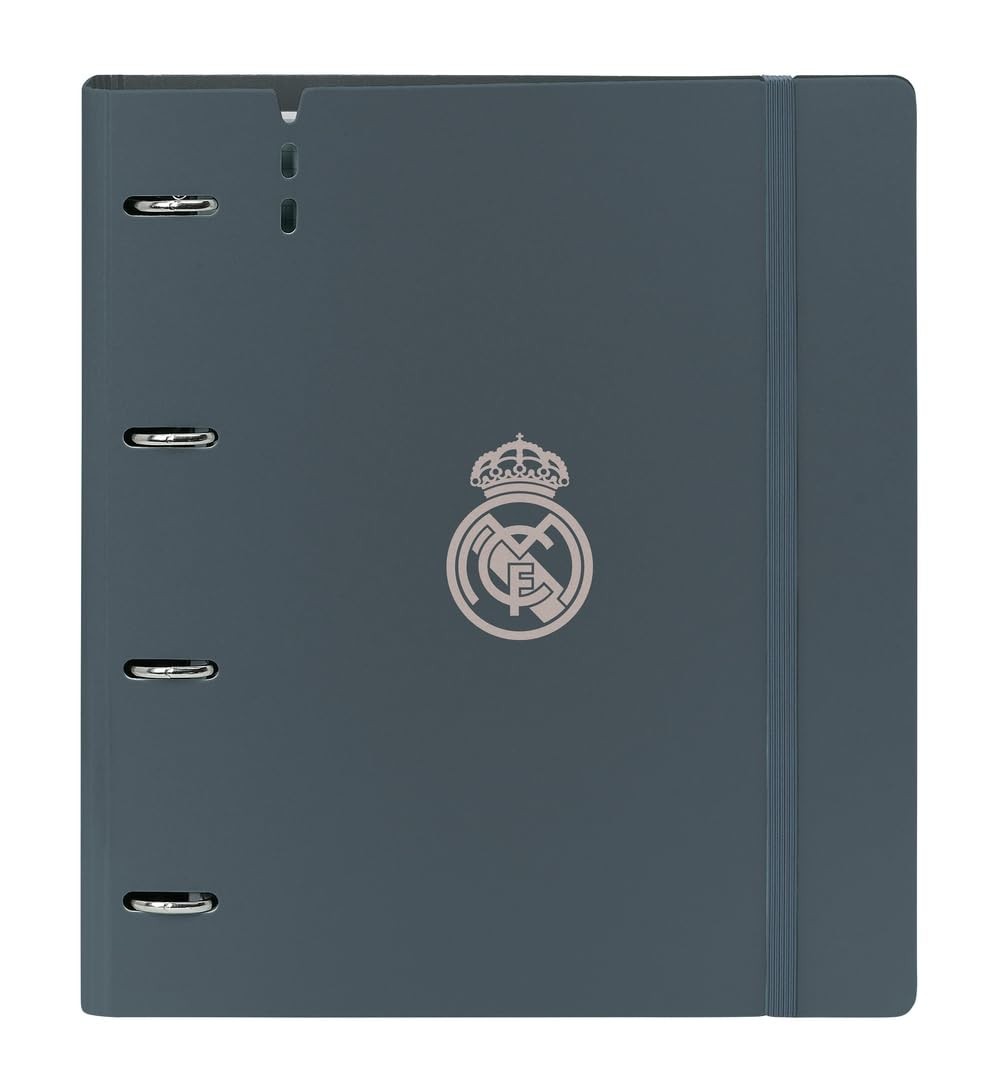 Safta Real Madrid 3rd Team 24/25 – Carpeblock with 4 Rings of 35 mm, with Refill