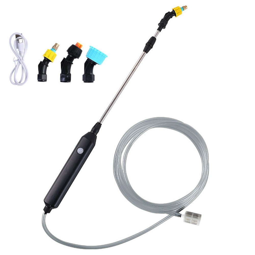 Electric Garden Watering with 5 Meters Hose USB Adjustable Lawn4033