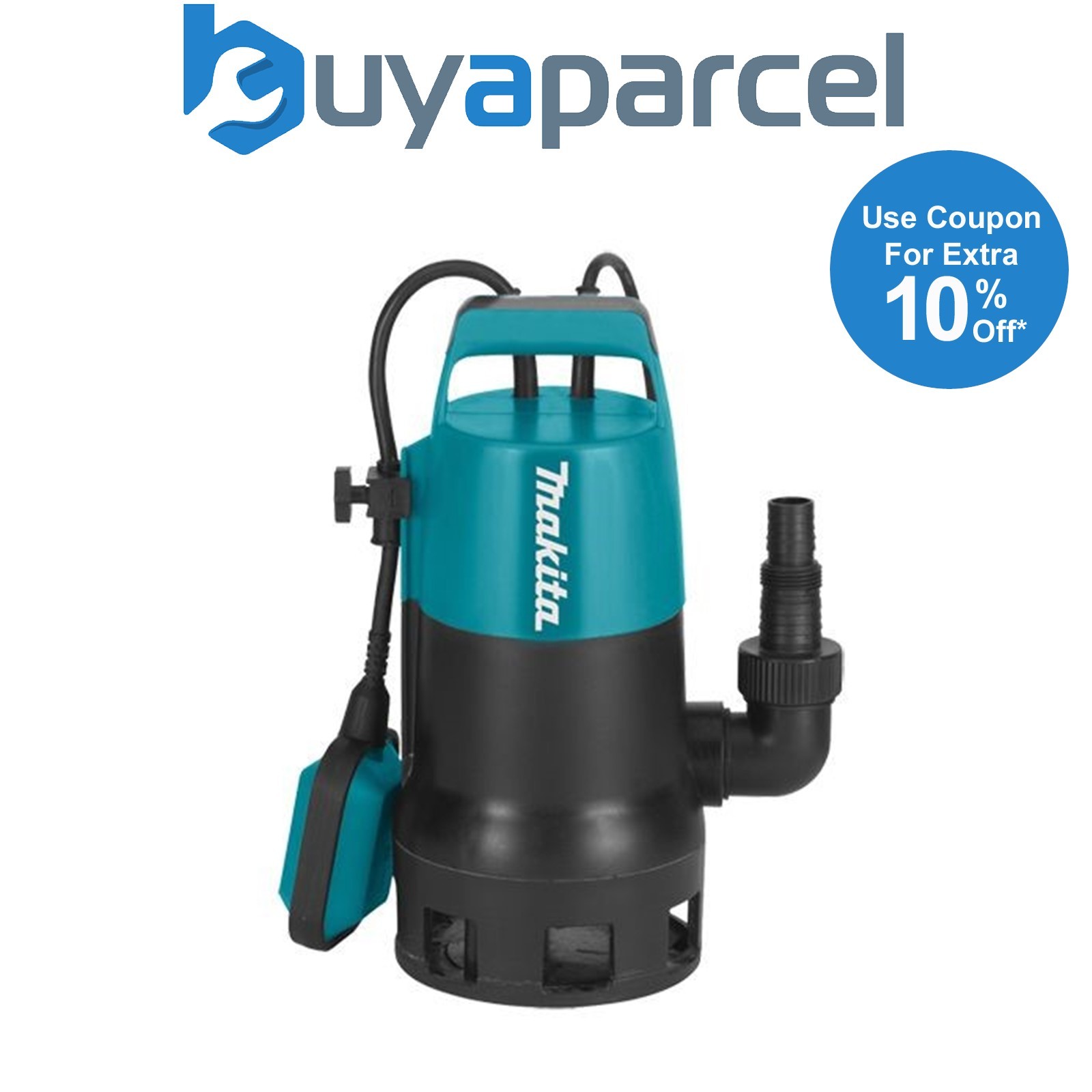 Makita PF0410 140 Litres Submersible Dirty Water Drainage Pump 400w