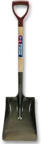 Spear & Jackson 2521UA/10 Open Socket Square Mouth No.2 Shovel
