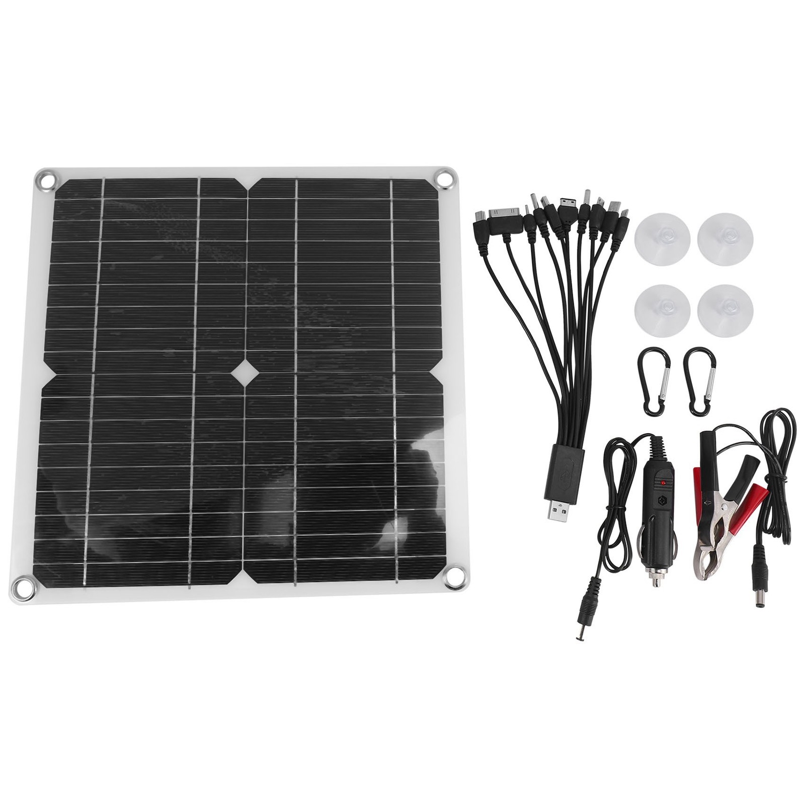 12W 18V Solar Panel Flexible Dual USB Output Solar Panel Car and Boat 2887